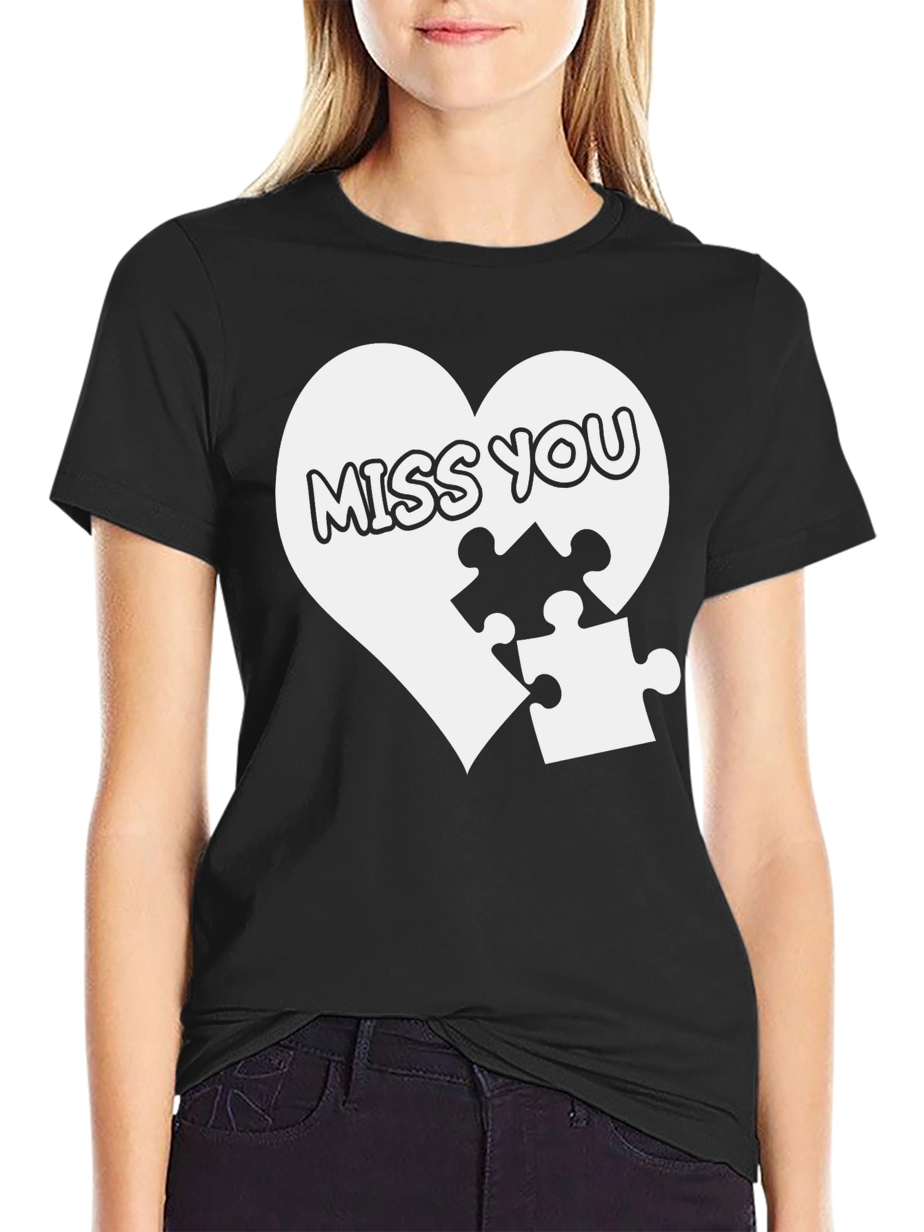 Missing Piece Heart T-Shirt