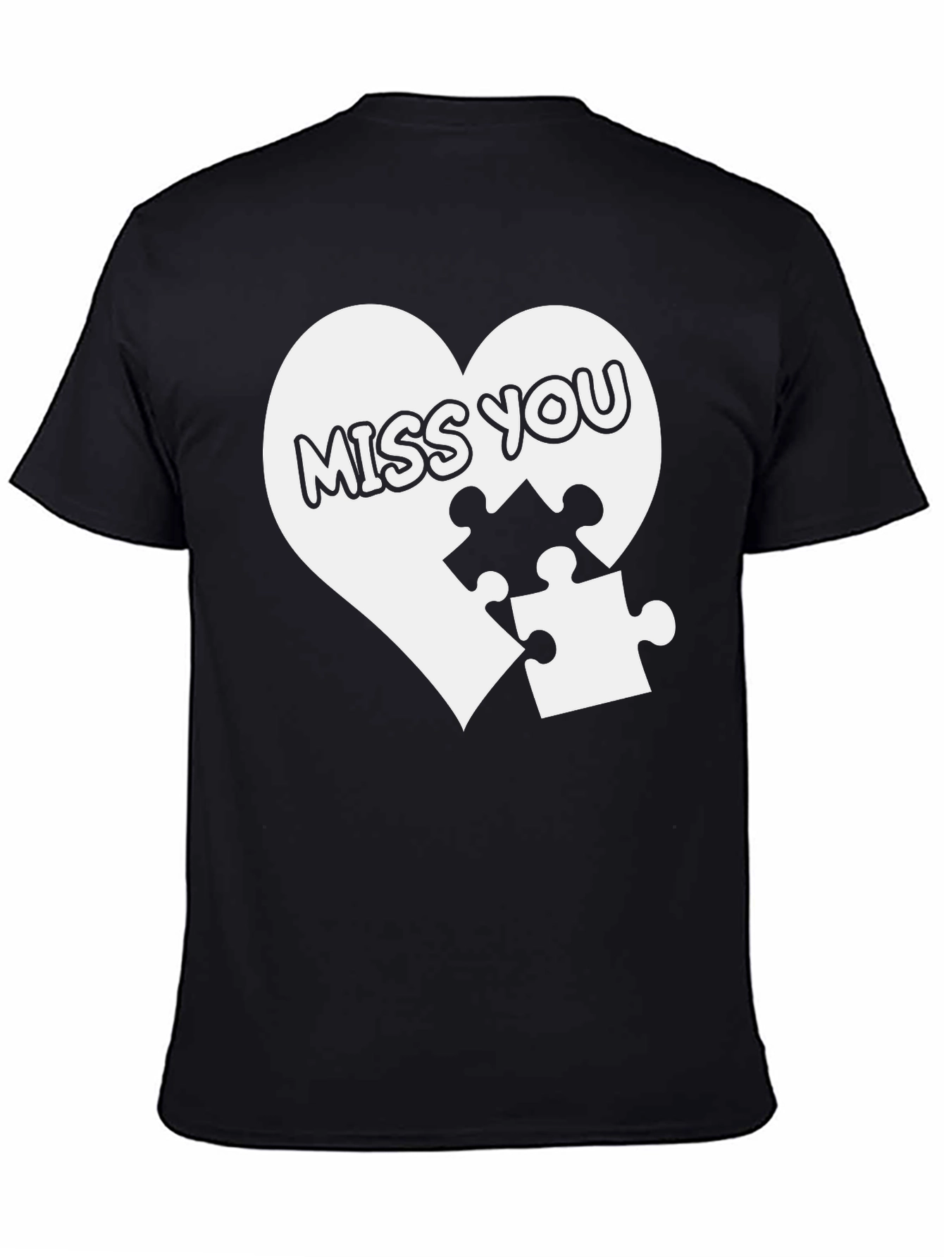 Missing Piece Heart T-Shirt