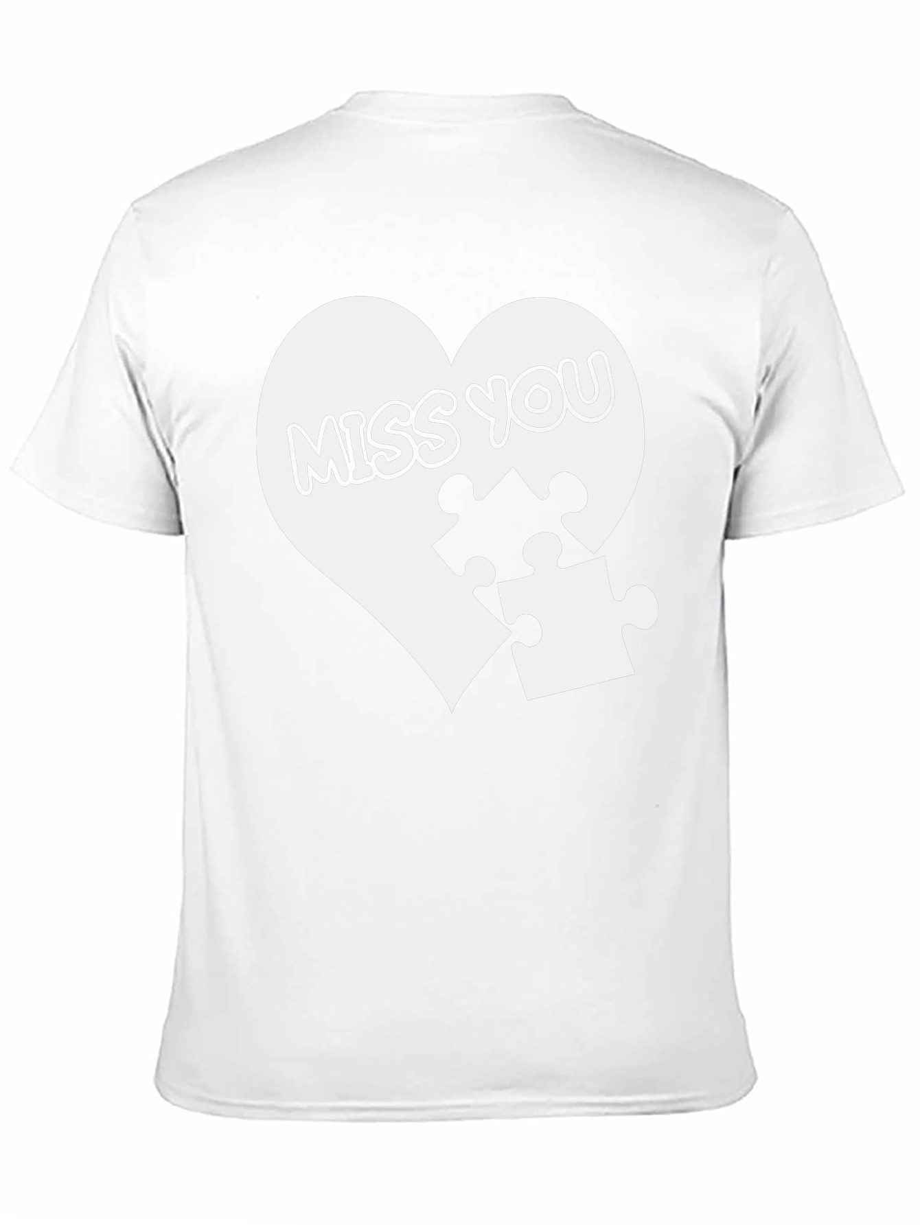 Missing Piece Heart T-Shirt