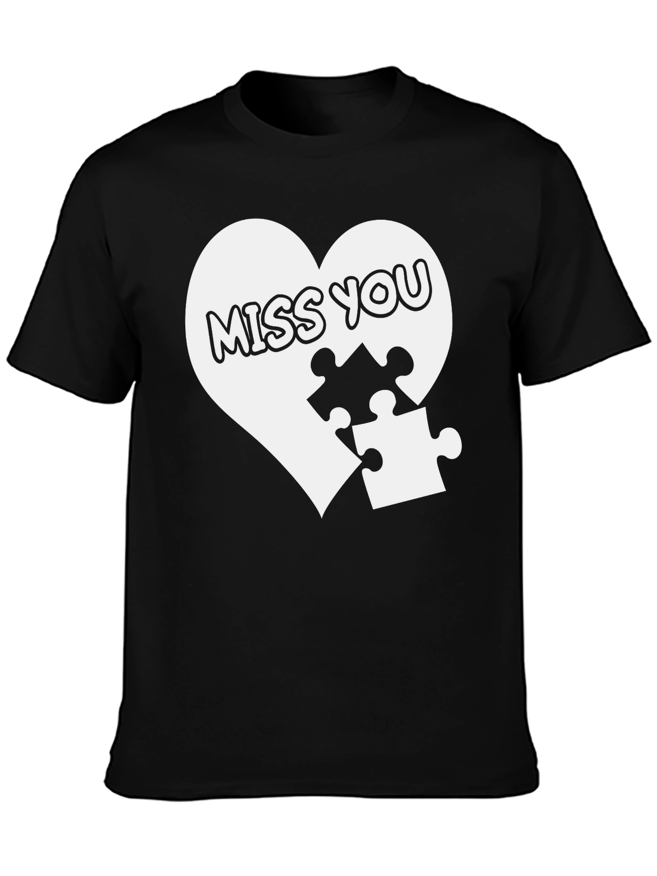 Missing Piece Heart T-Shirt