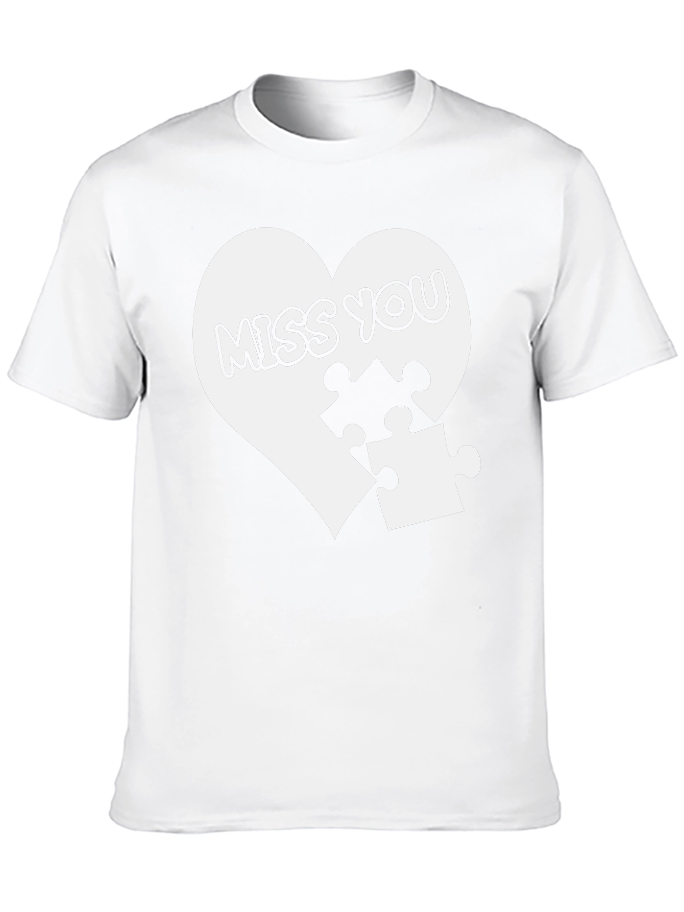 Missing Piece Heart T-Shirt