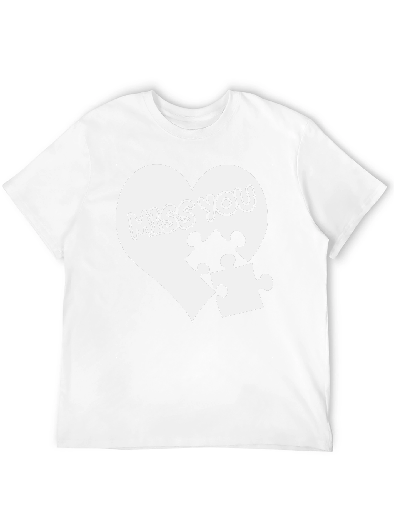 Missing Piece Heart T-Shirt