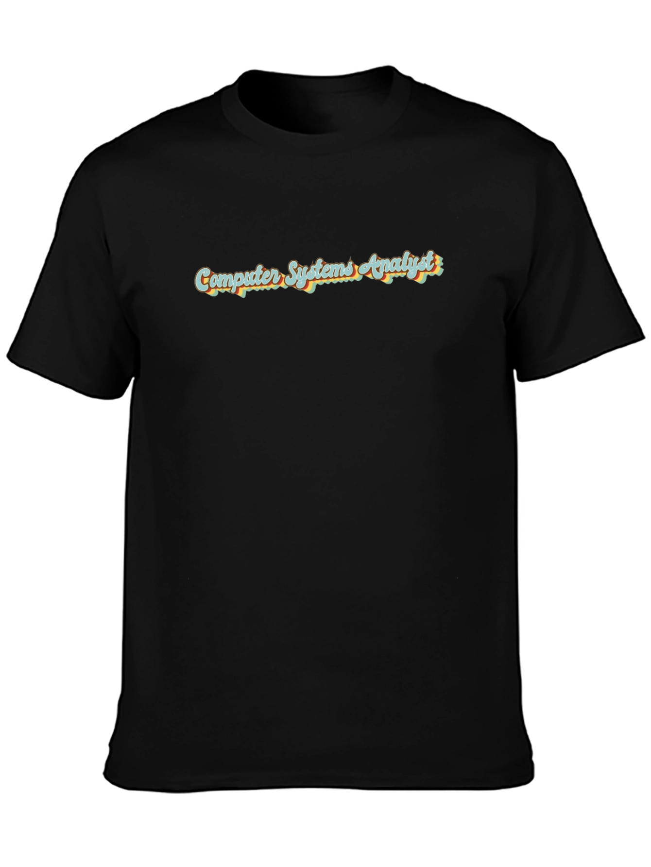 Computer Systems Analyst Retro Graphic Tee