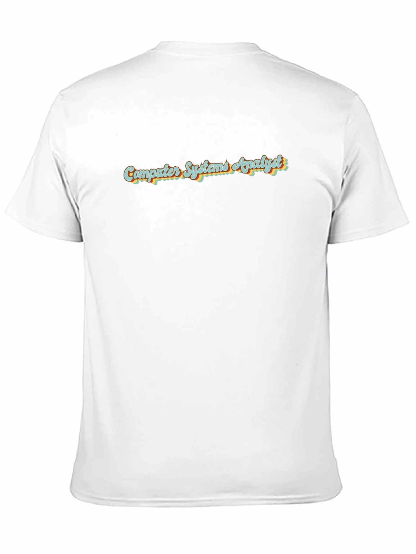 Computer Systems Analyst Retro Graphic Tee