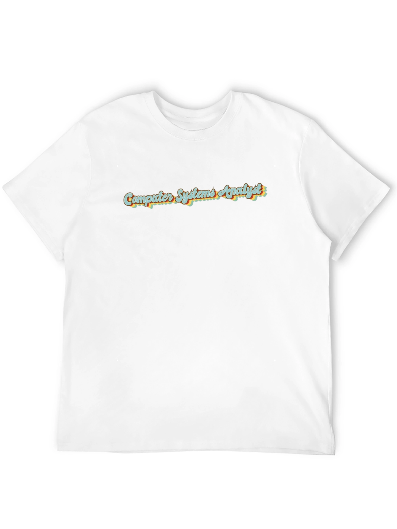 Computer Systems Analyst Retro Graphic Tee