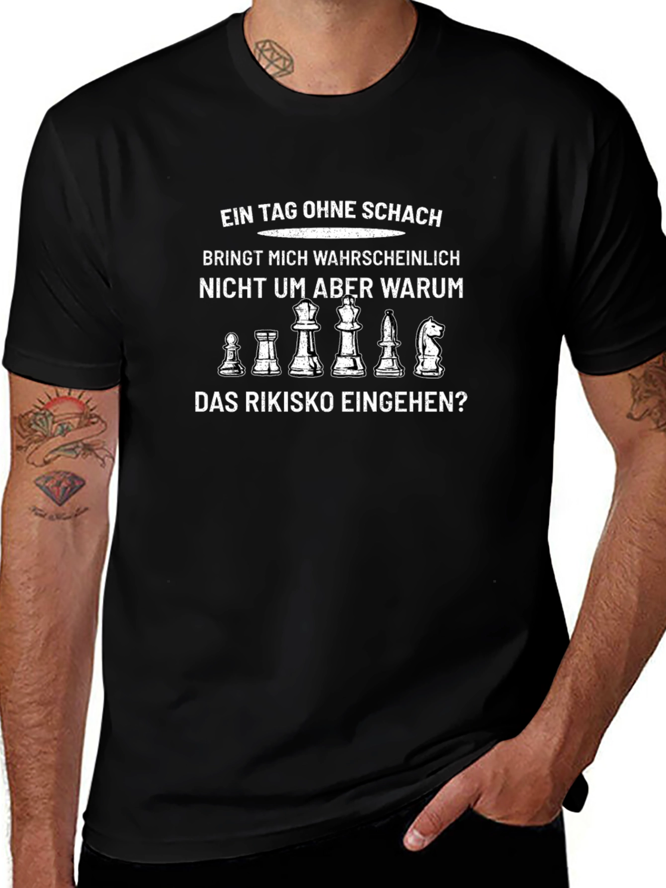 Chess T-Shirt - A Day Without Chess Graphic Tee