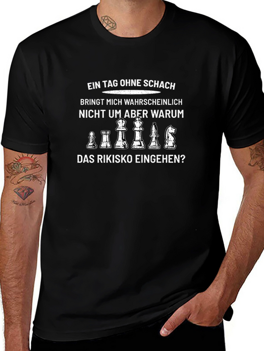 Chess T-Shirt - A Day Without Chess Graphic Tee