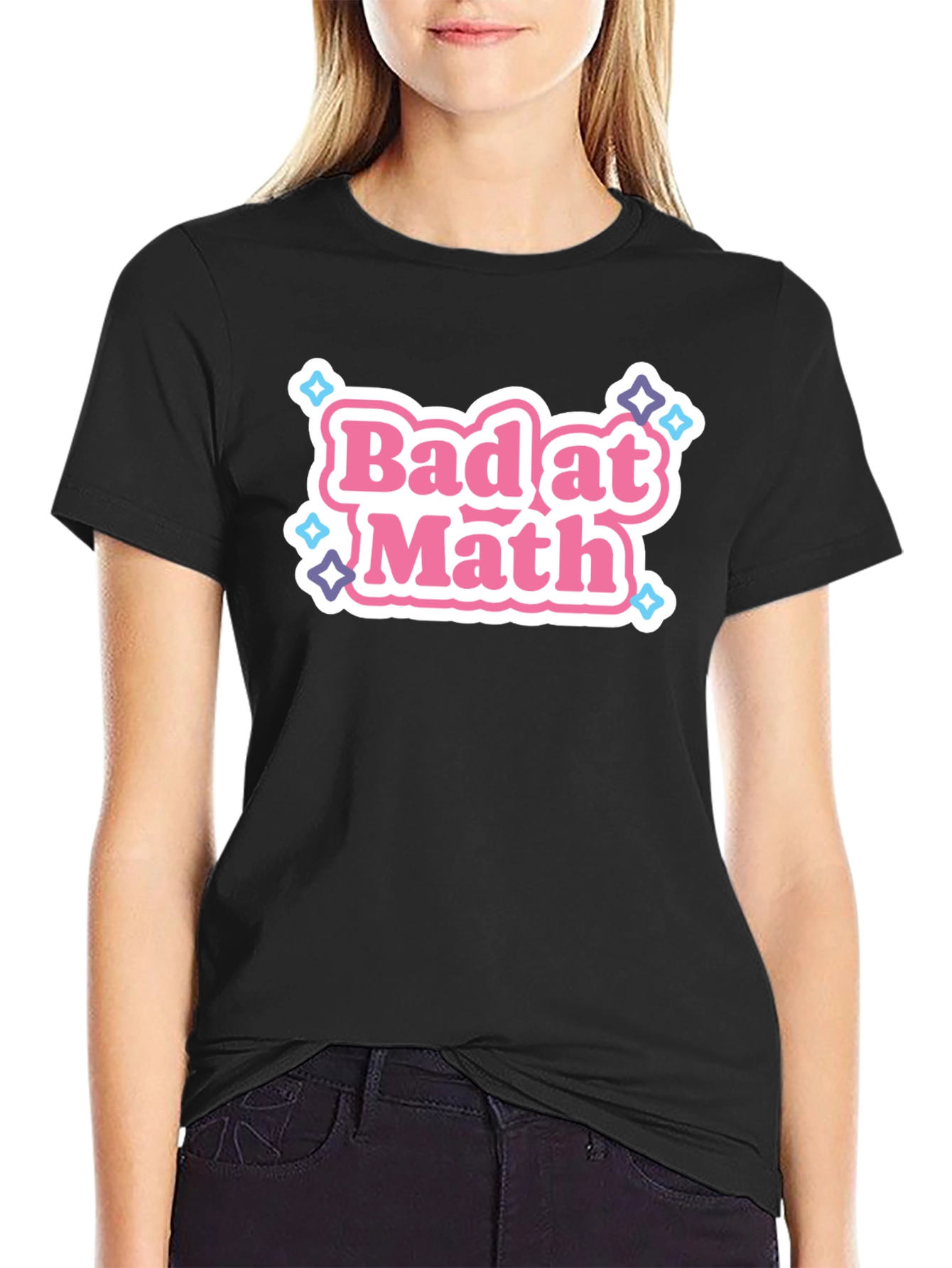 Bad at Math Graphic T-Shirt - Fun & Stylish