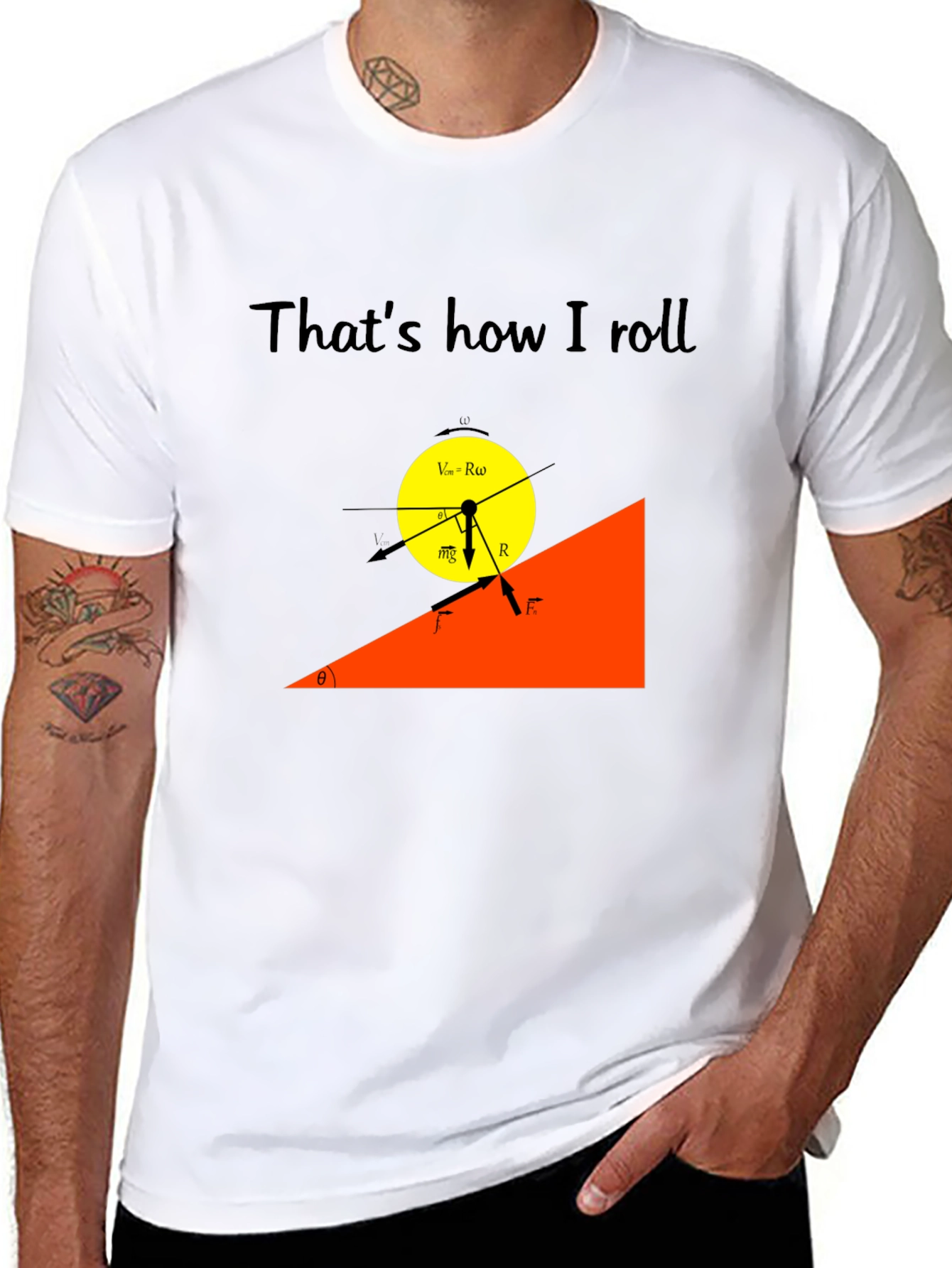 Thats How I Roll Physics T-Shirt