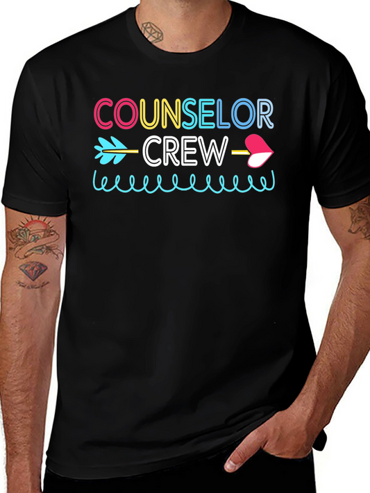 Counselor Crew Arrow Graphic T-Shirt