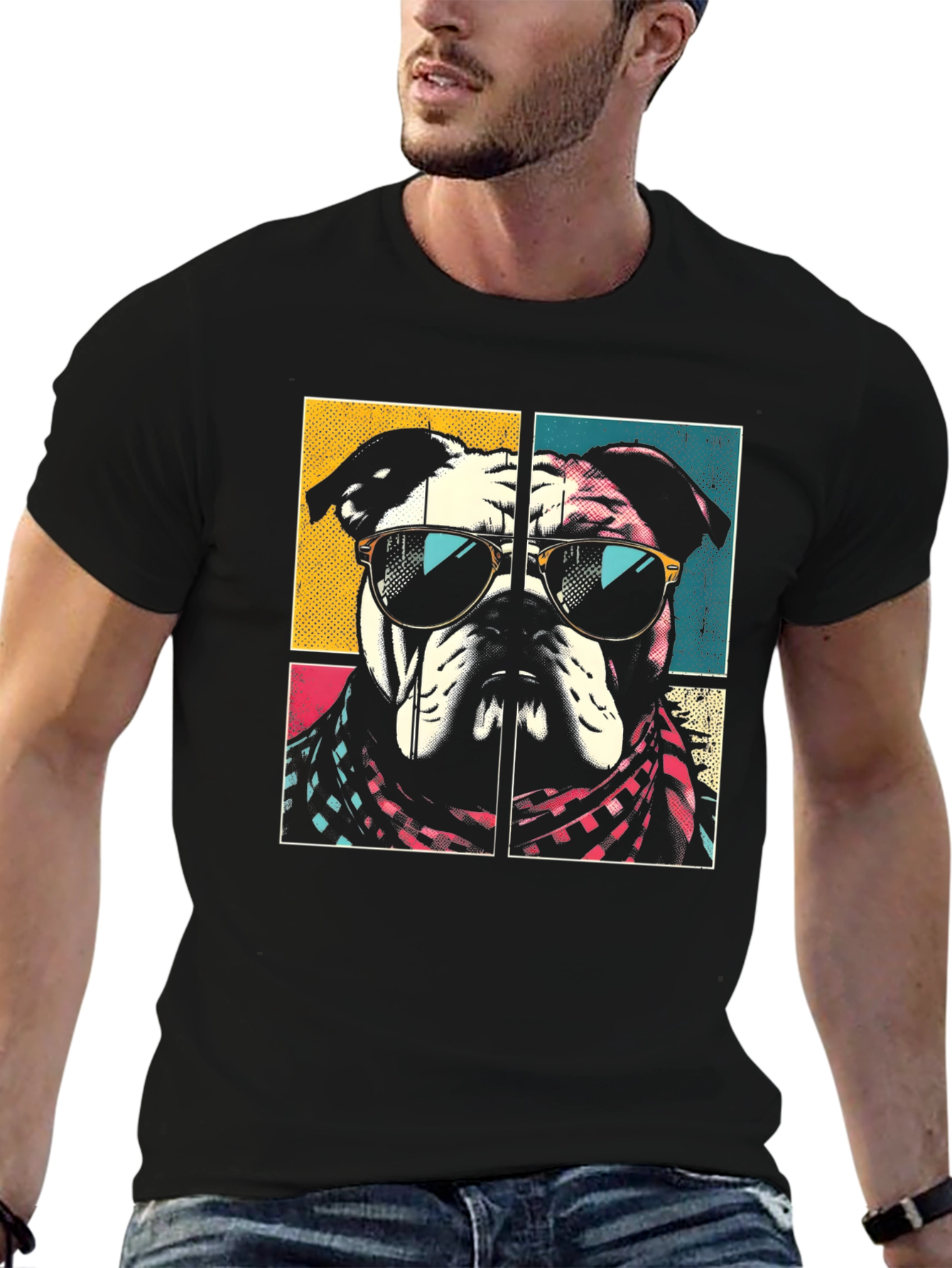 Cool Bulldog T-Shirt | Funny Bulldog Lover Tee | Cute Dog Graphic Shirt | Dog Lover Gift | Free Shipping $50+