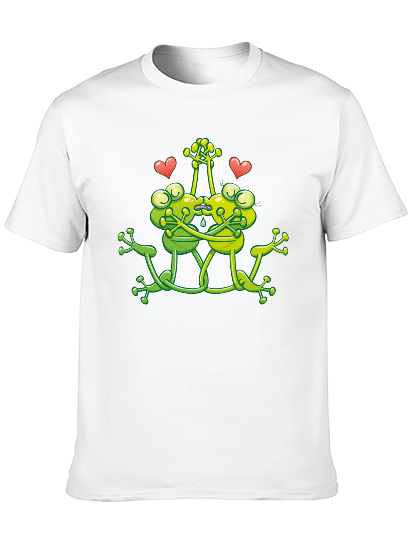 Frog Love T-Shirt - Cute Cartoon Tee