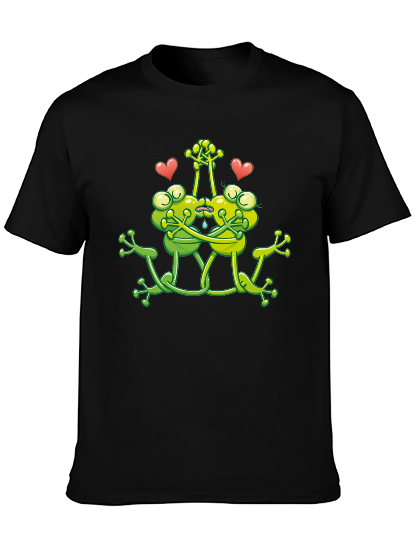 Frog Love T-Shirt - Cute Cartoon Tee