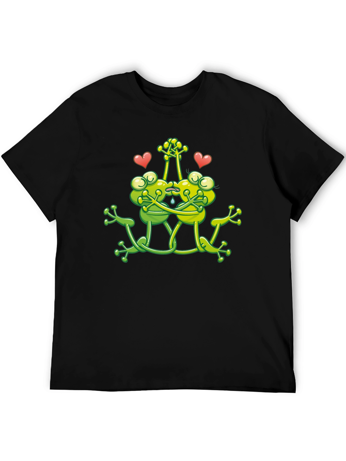 Frog Love T-Shirt - Cute Cartoon Tee