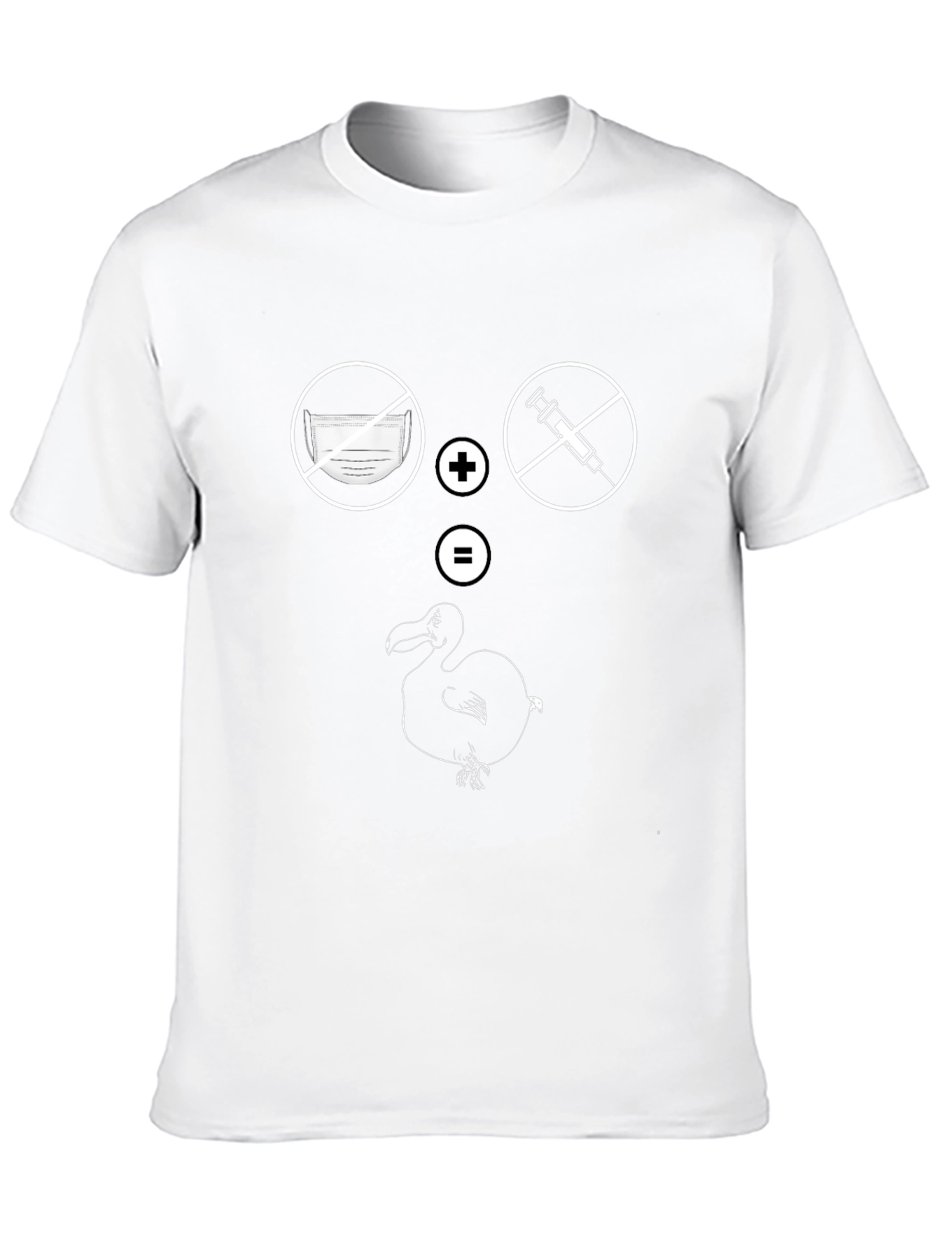 Anti-Mask Anti-Vax Dodo Bird T-Shirt