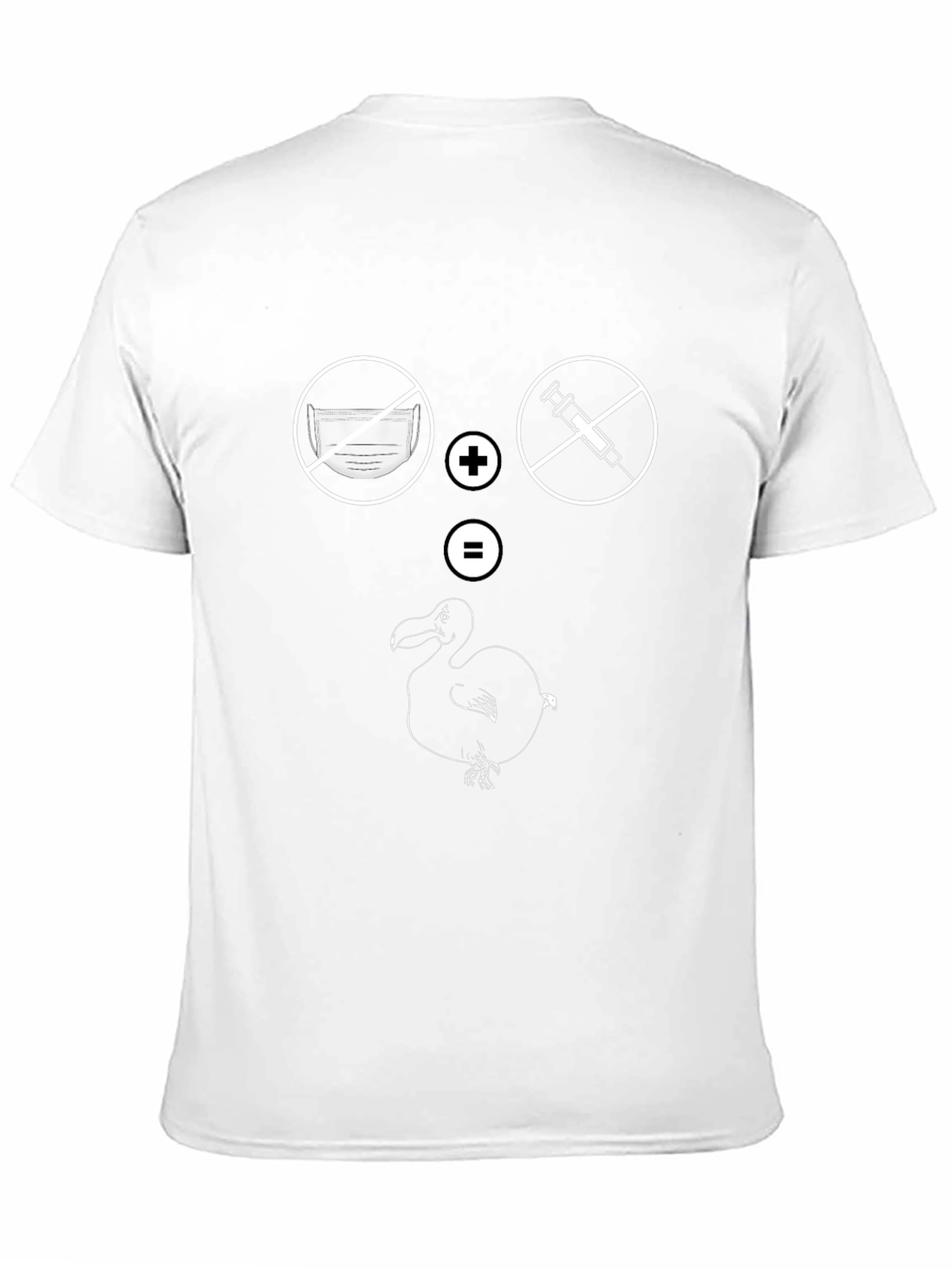 Anti-Mask Anti-Vax Dodo Bird T-Shirt