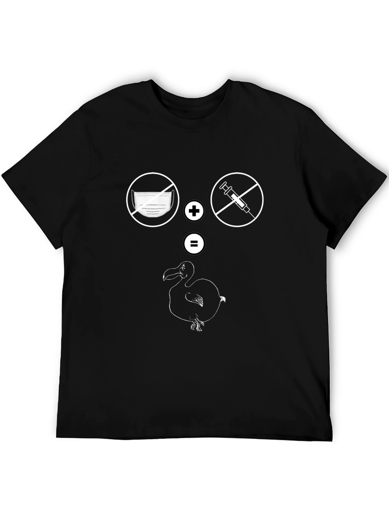 Anti-Mask Anti-Vax Dodo Bird T-Shirt
