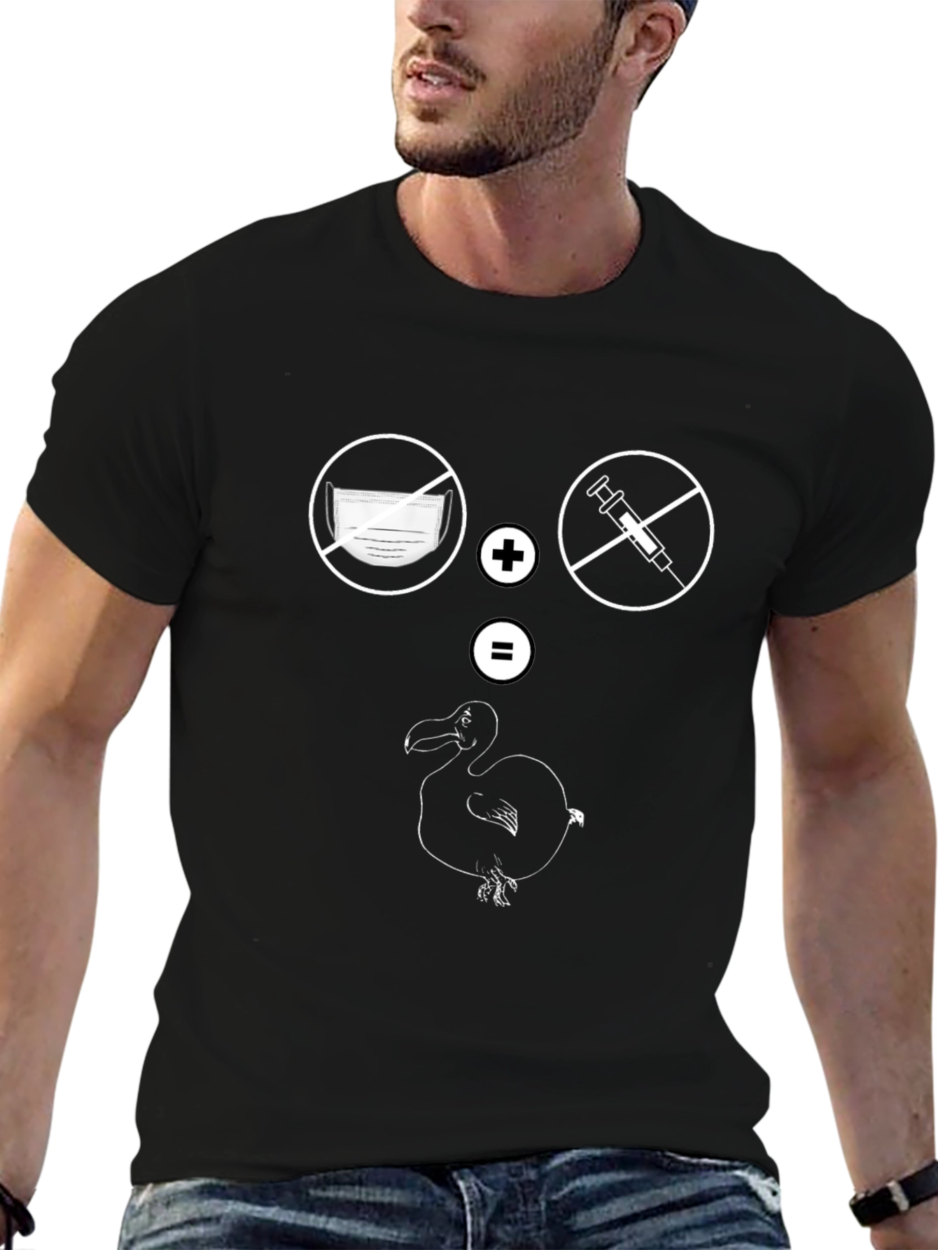 Anti-Mask Anti-Vax Dodo Bird T-Shirt