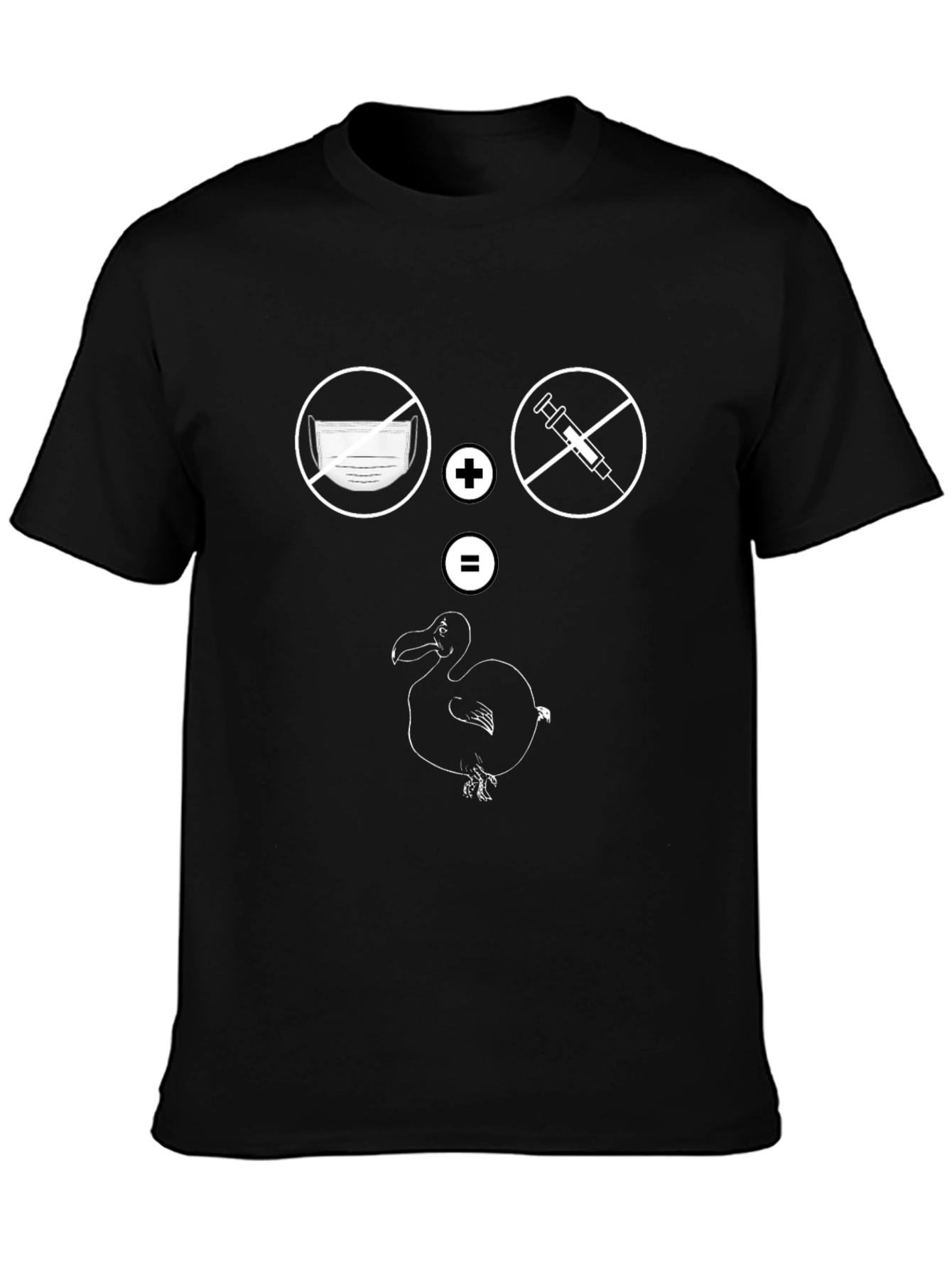 Anti-Mask Anti-Vax Dodo Bird T-Shirt