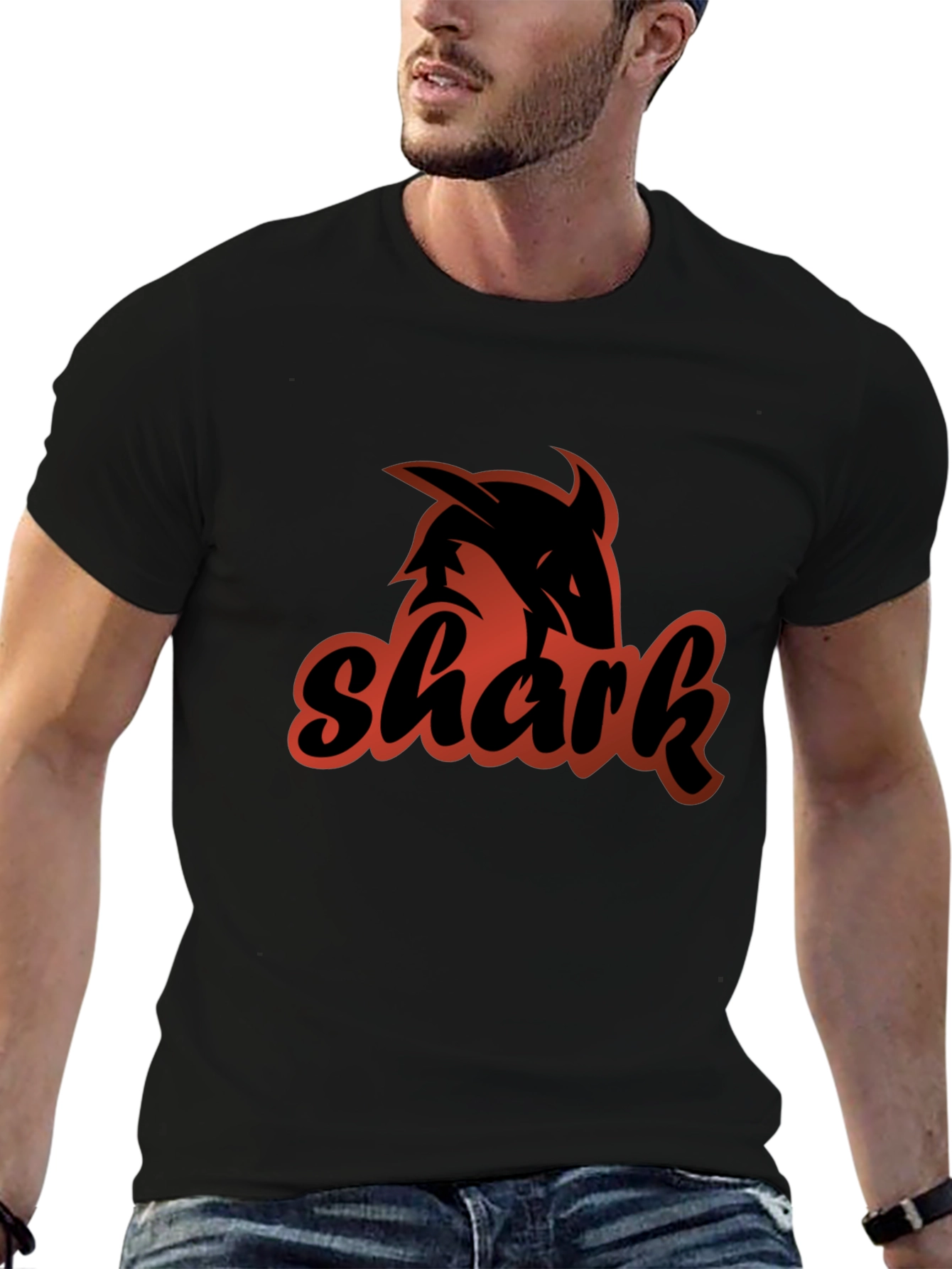 Black Shark Graphic T-Shirt