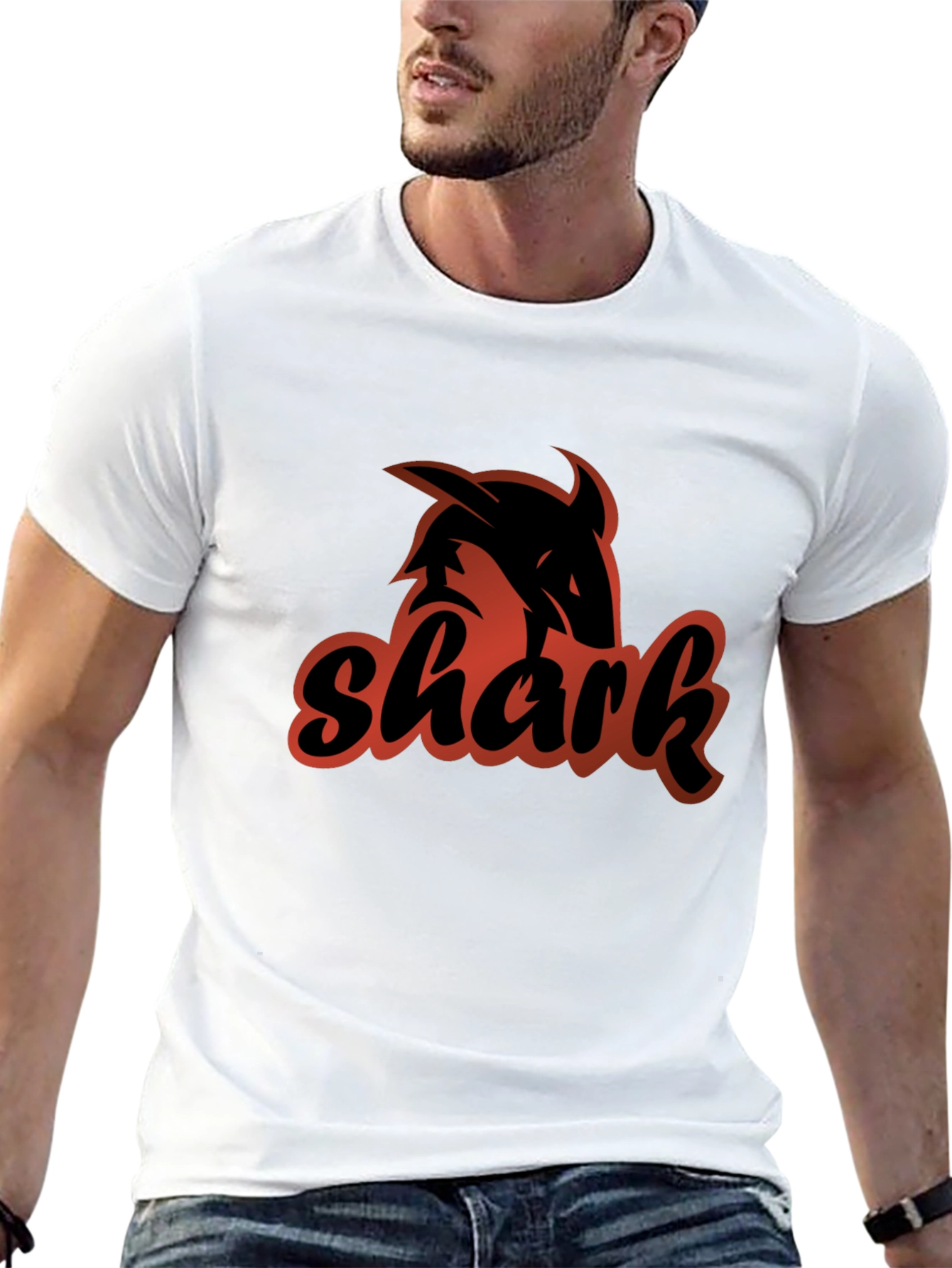 Black Shark Graphic T-Shirt