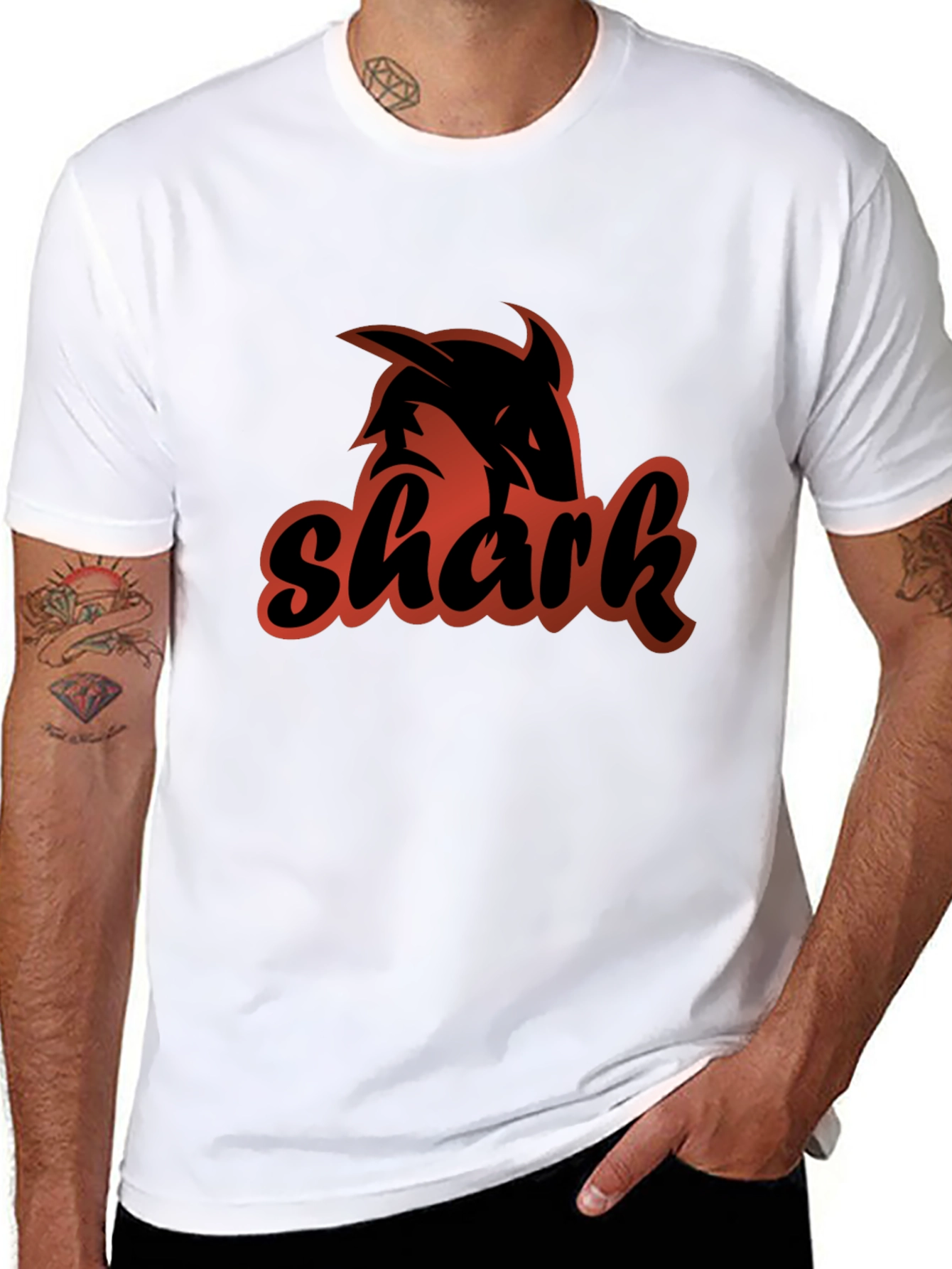 Black Shark Graphic T-Shirt