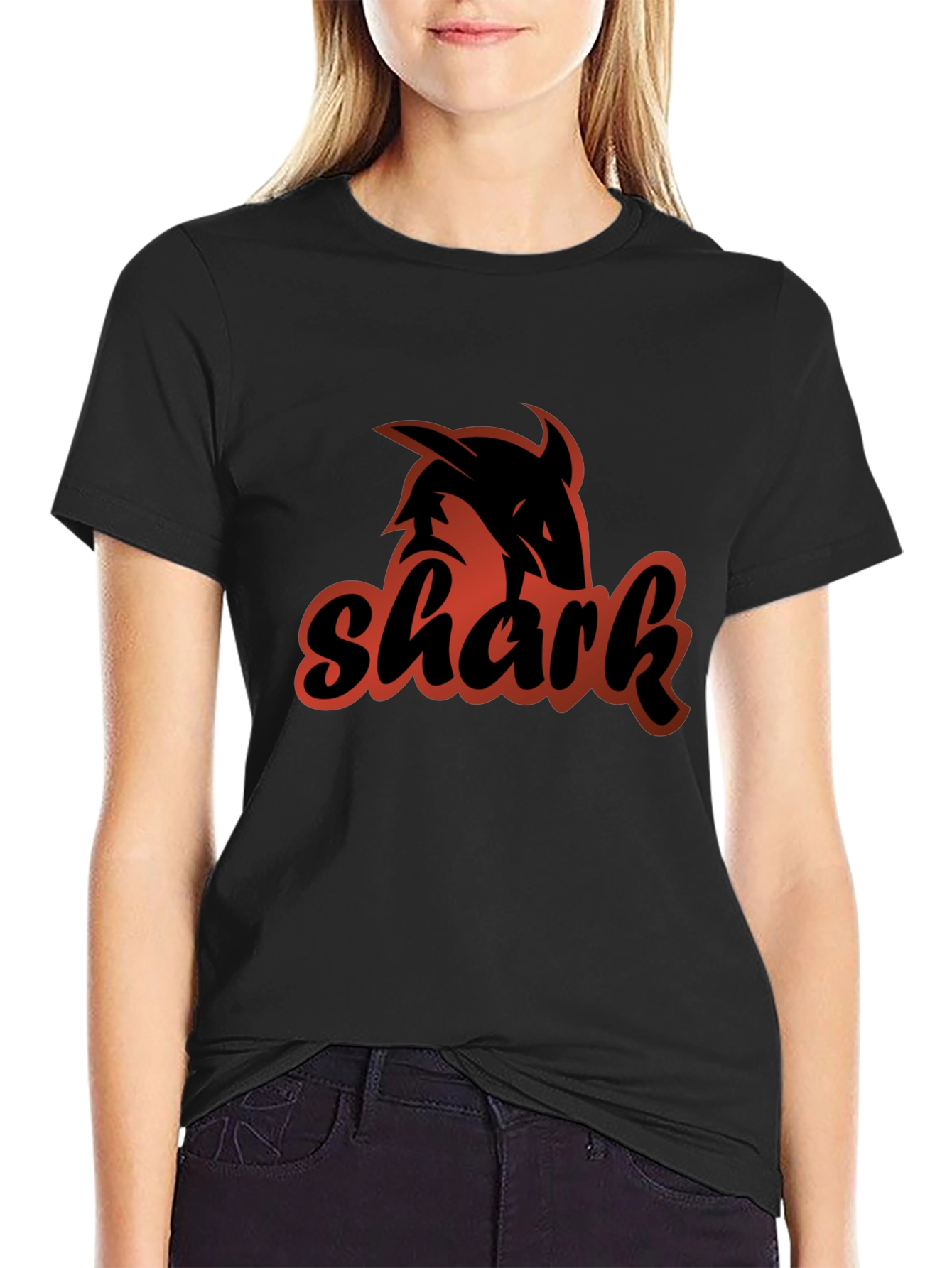 Black Shark Graphic T-Shirt