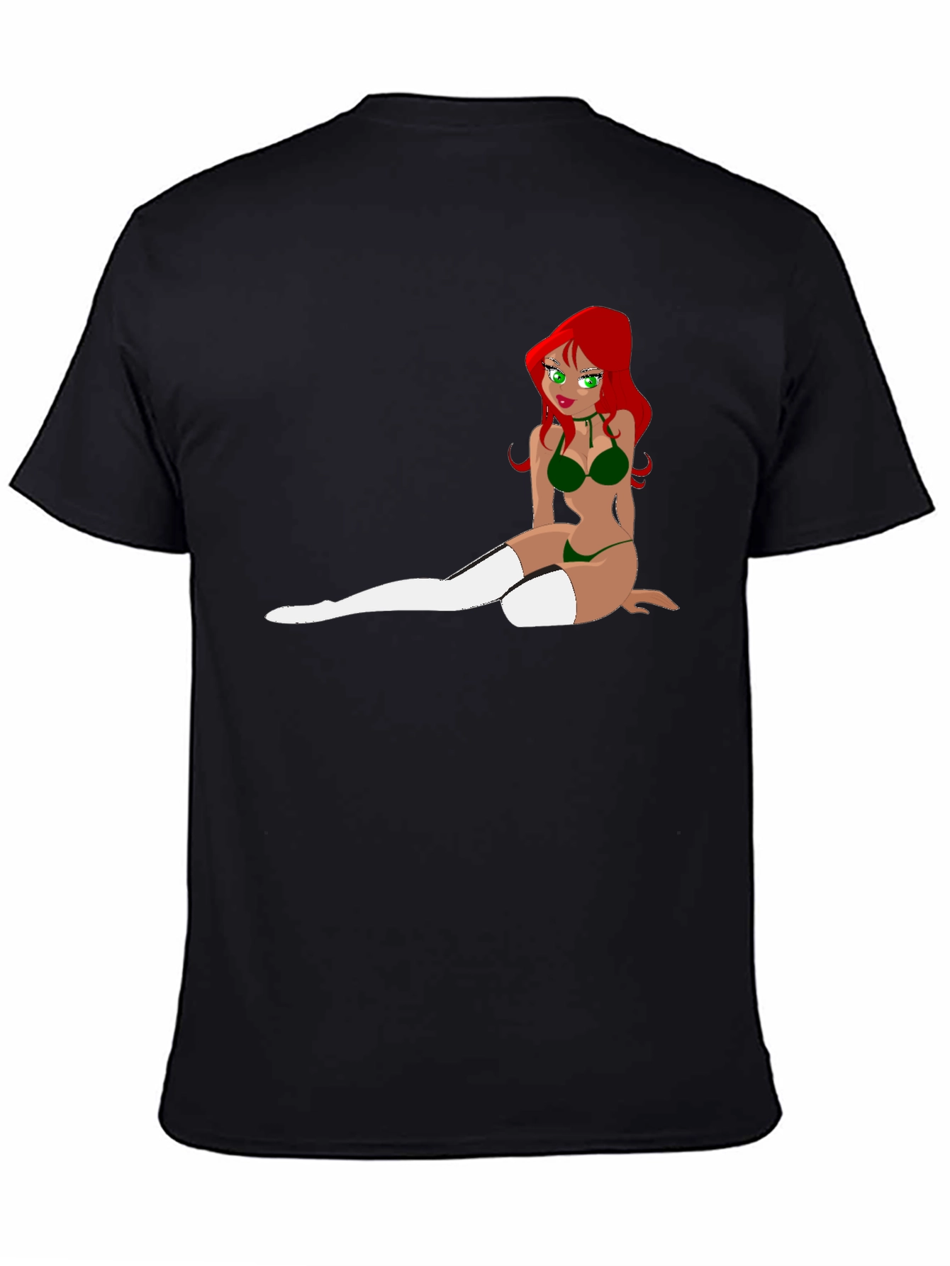 Cartoon Girl T-Shirt - Unique Graphic Tee