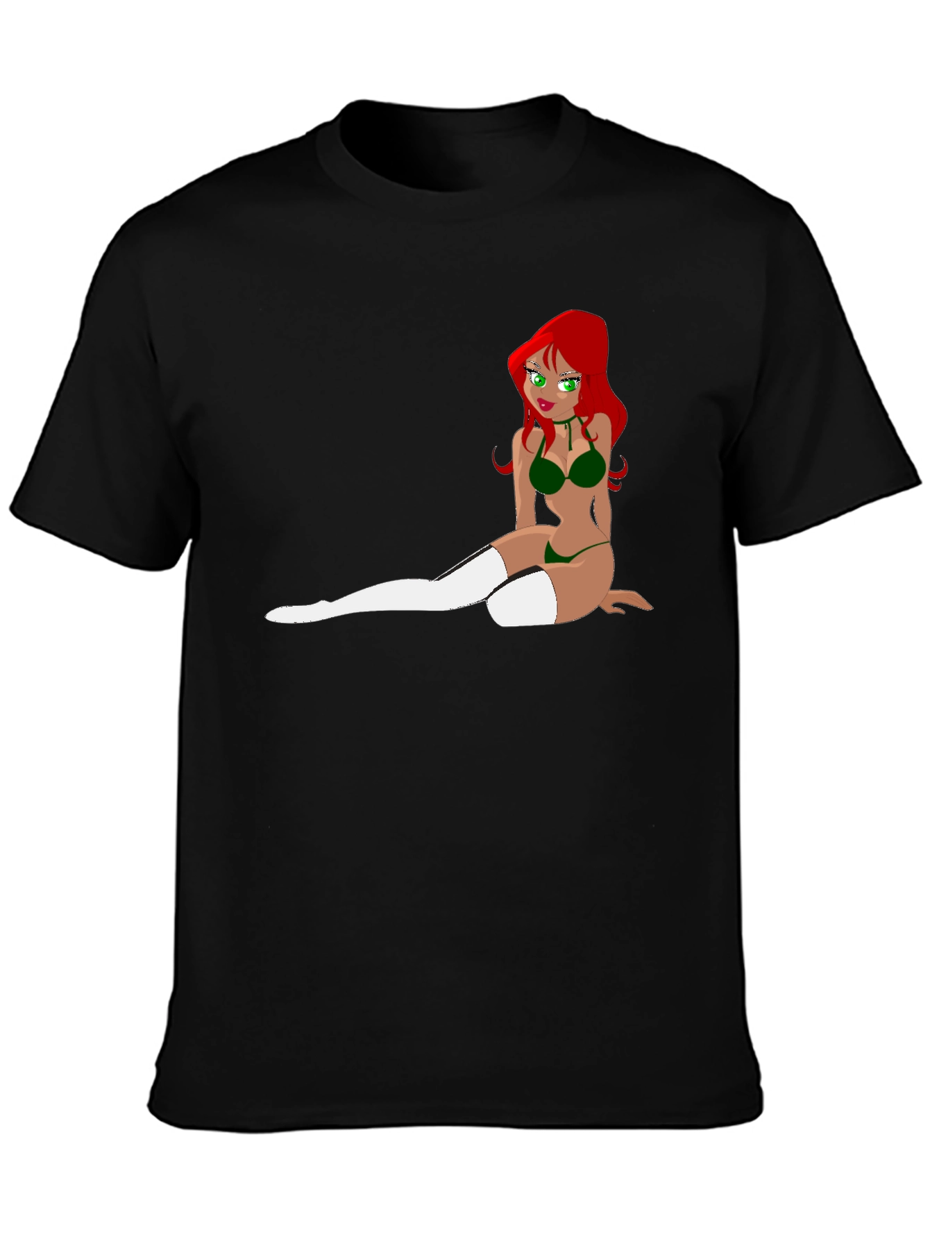 Cartoon Girl T-Shirt - Unique Graphic Tee