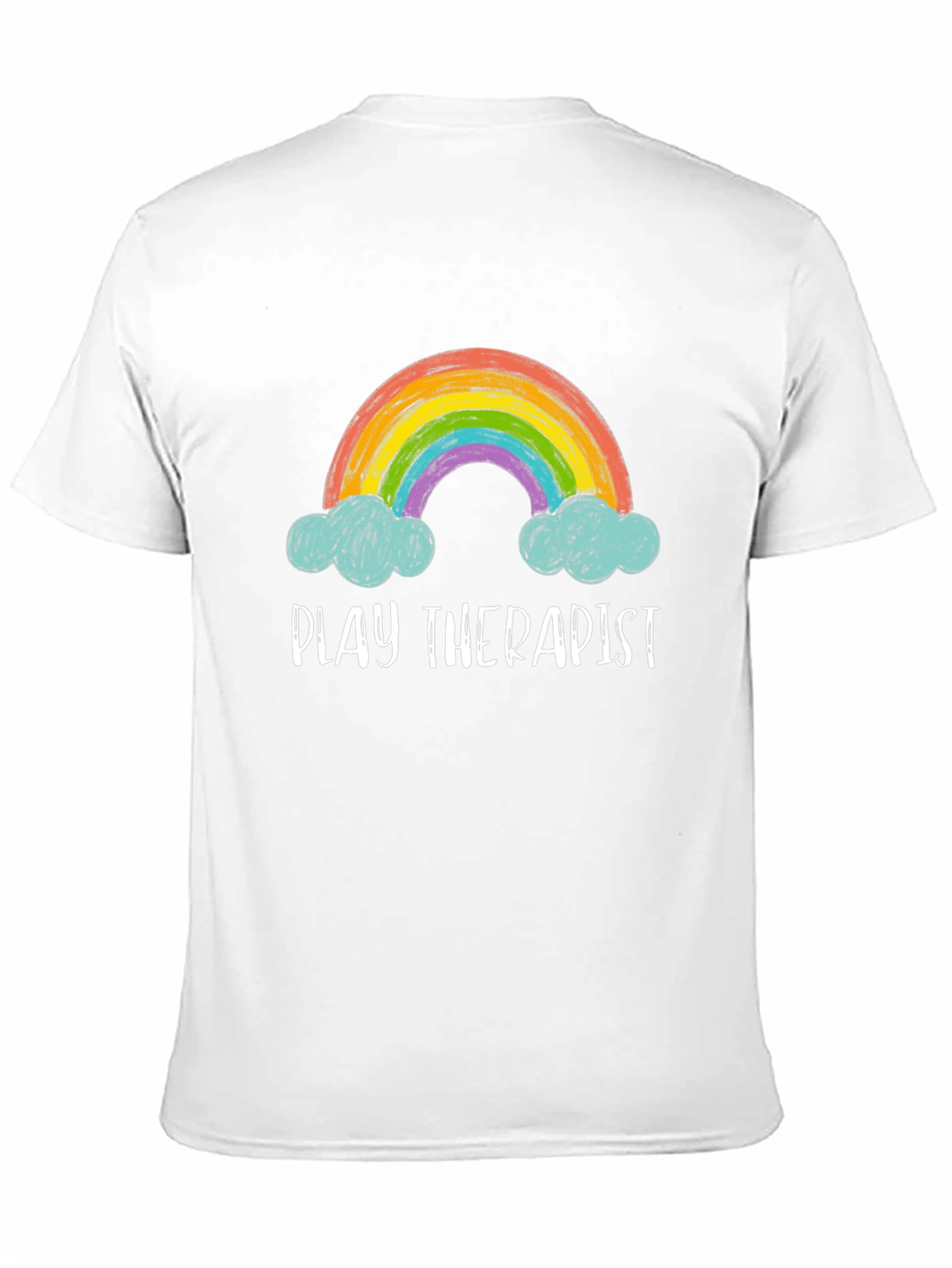 Play Therapist Rainbow Graphic Tee