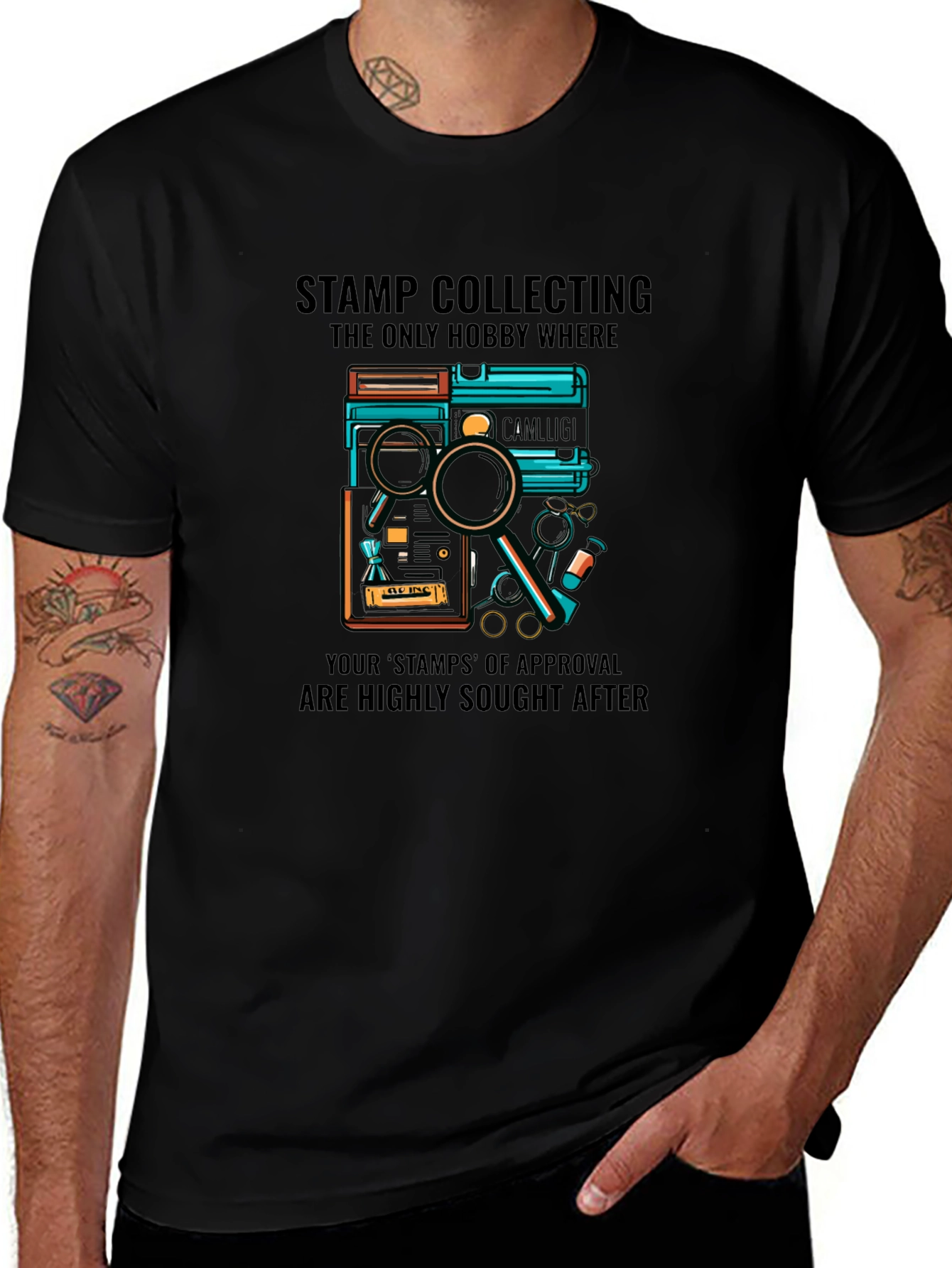 Stamp Collecting Hobby T-Shirt - Unique Collector Gift