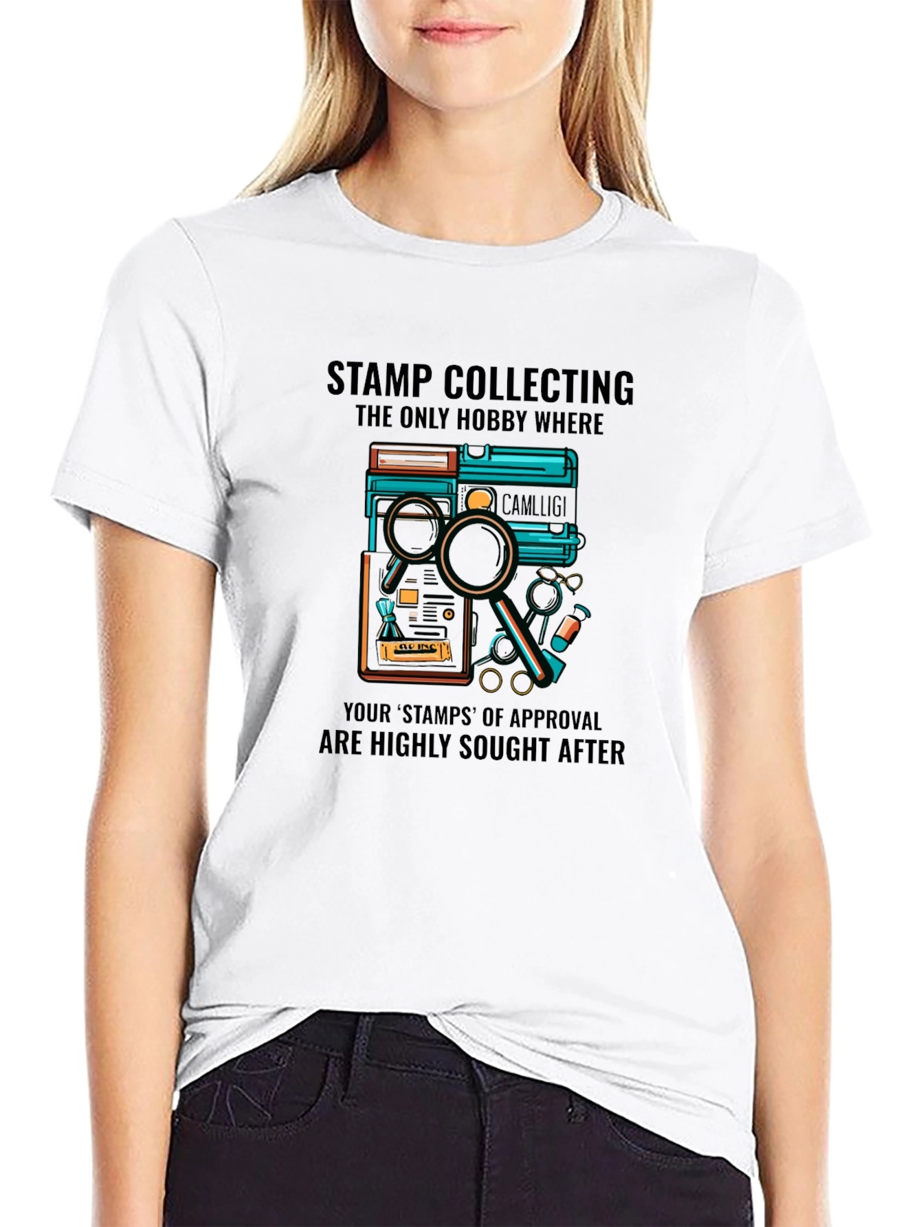 Stamp Collecting Hobby T-Shirt - Unique Collector Gift