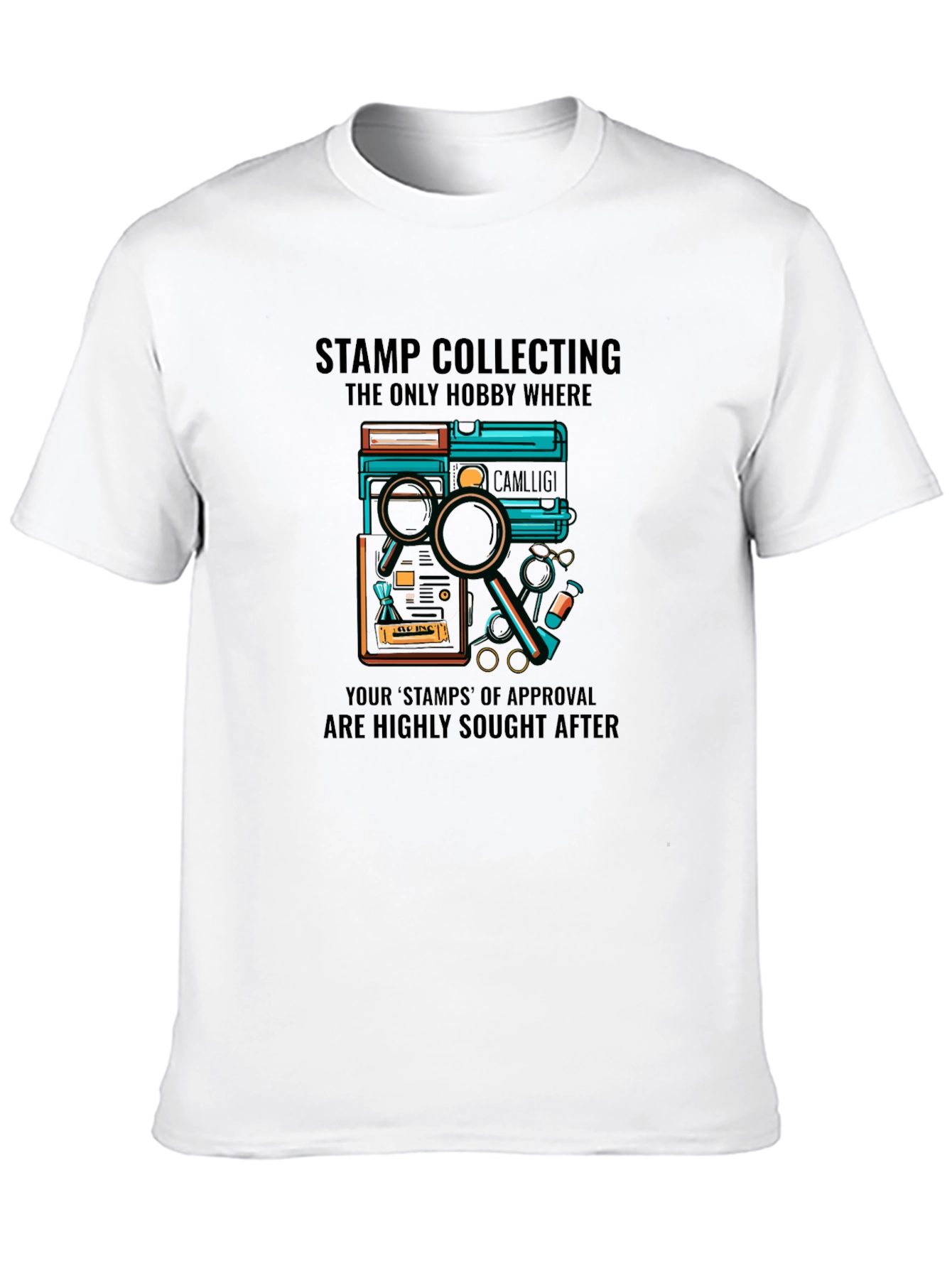Stamp Collecting Hobby T-Shirt - Unique Collector Gift