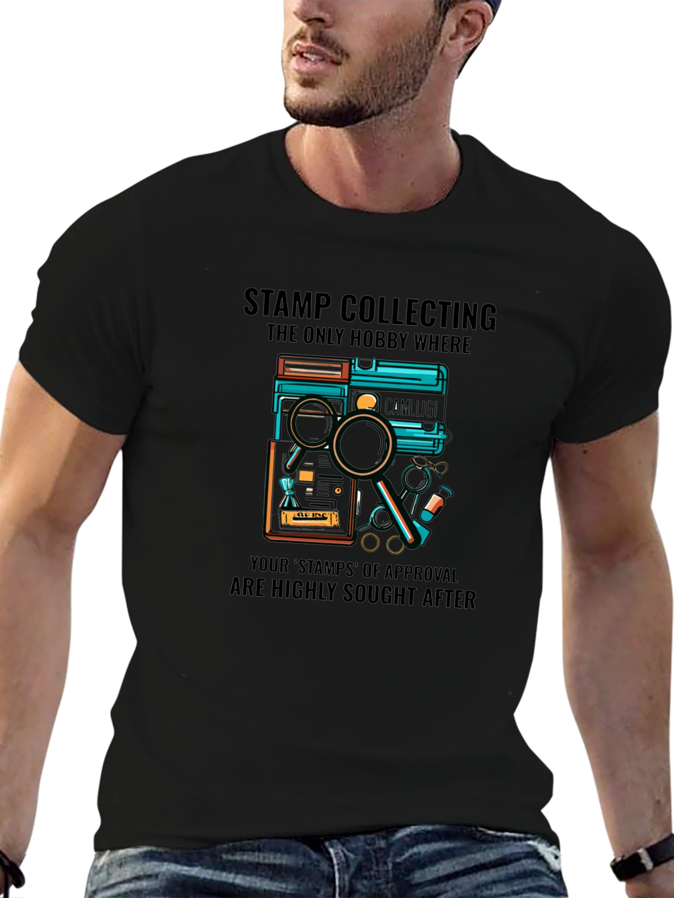 Stamp Collecting Hobby T-Shirt - Unique Collector Gift