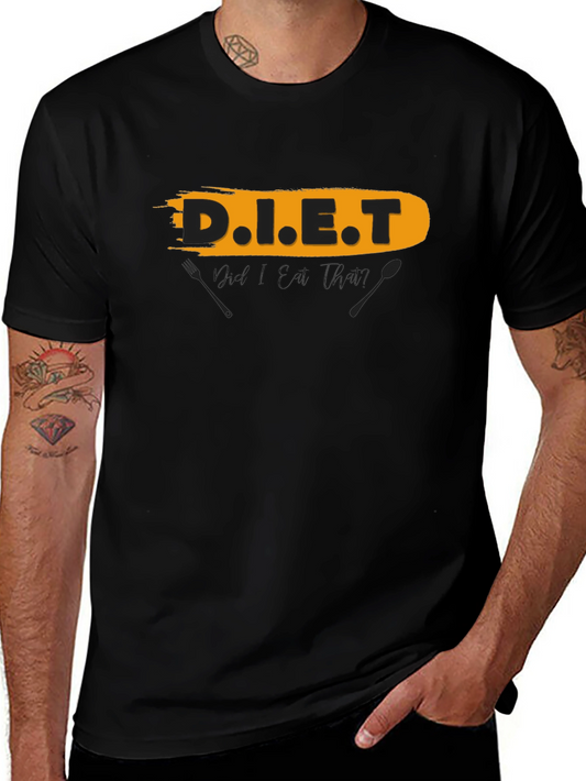 Diet Did I Eat That T-Shirt - Funny Mens Tee