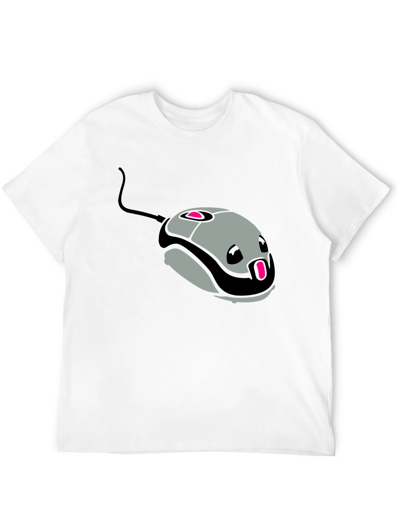 Retro Mouse Graphic T-Shirt - Gamer Style