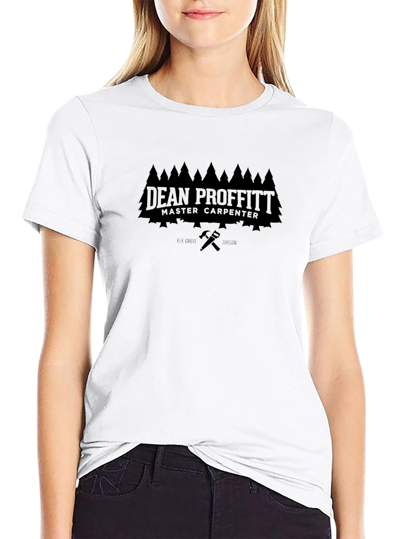 Dean Proffitt Master Carpenter Black T-Shirt