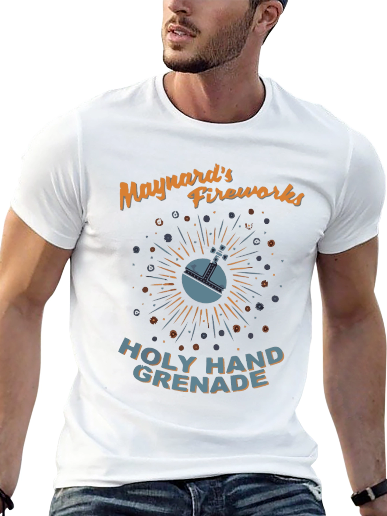 Maynards Fireworks Holy Hand Grenade T-Shirt