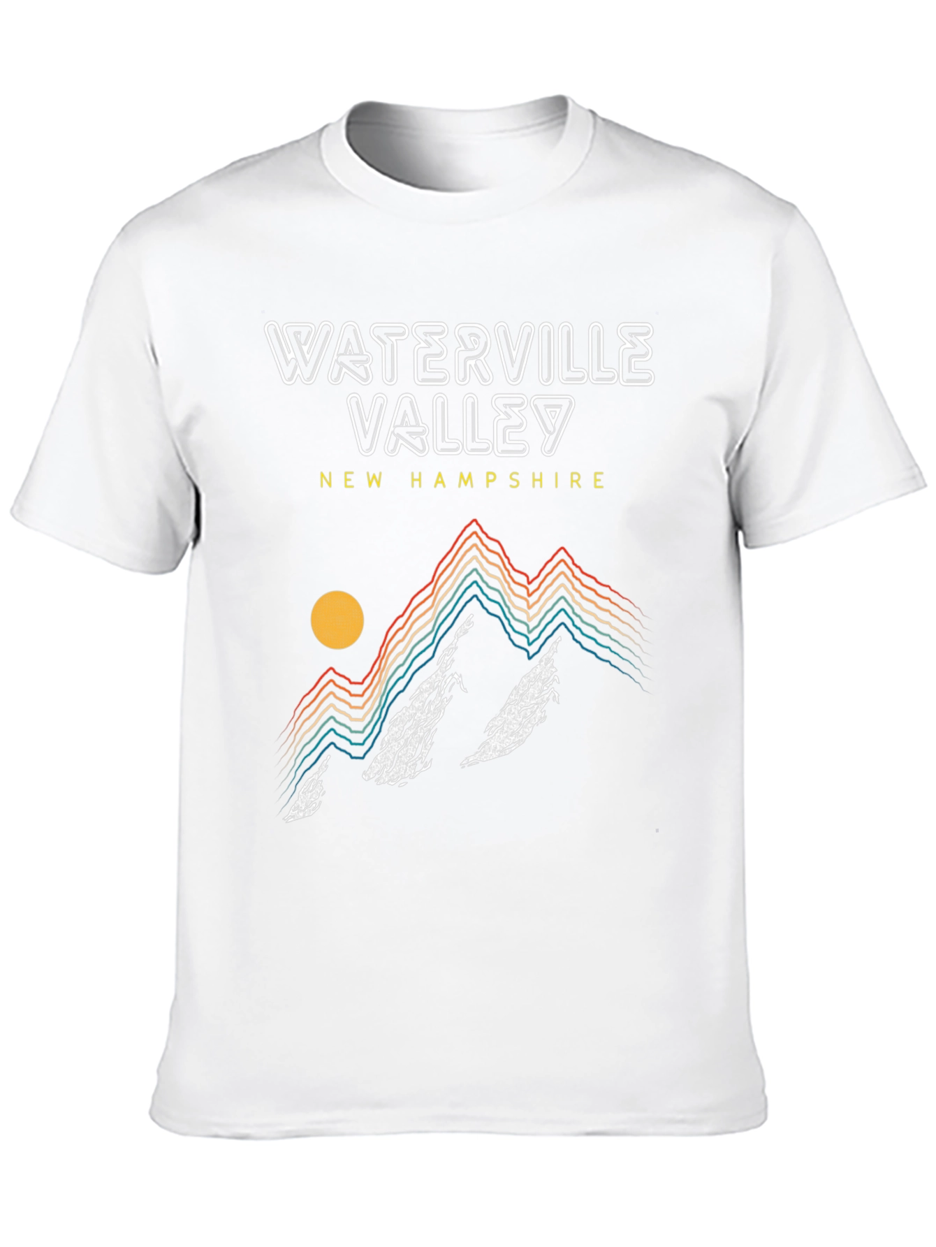 Waterville Valley New Hampshire Retro Style T-Shirt