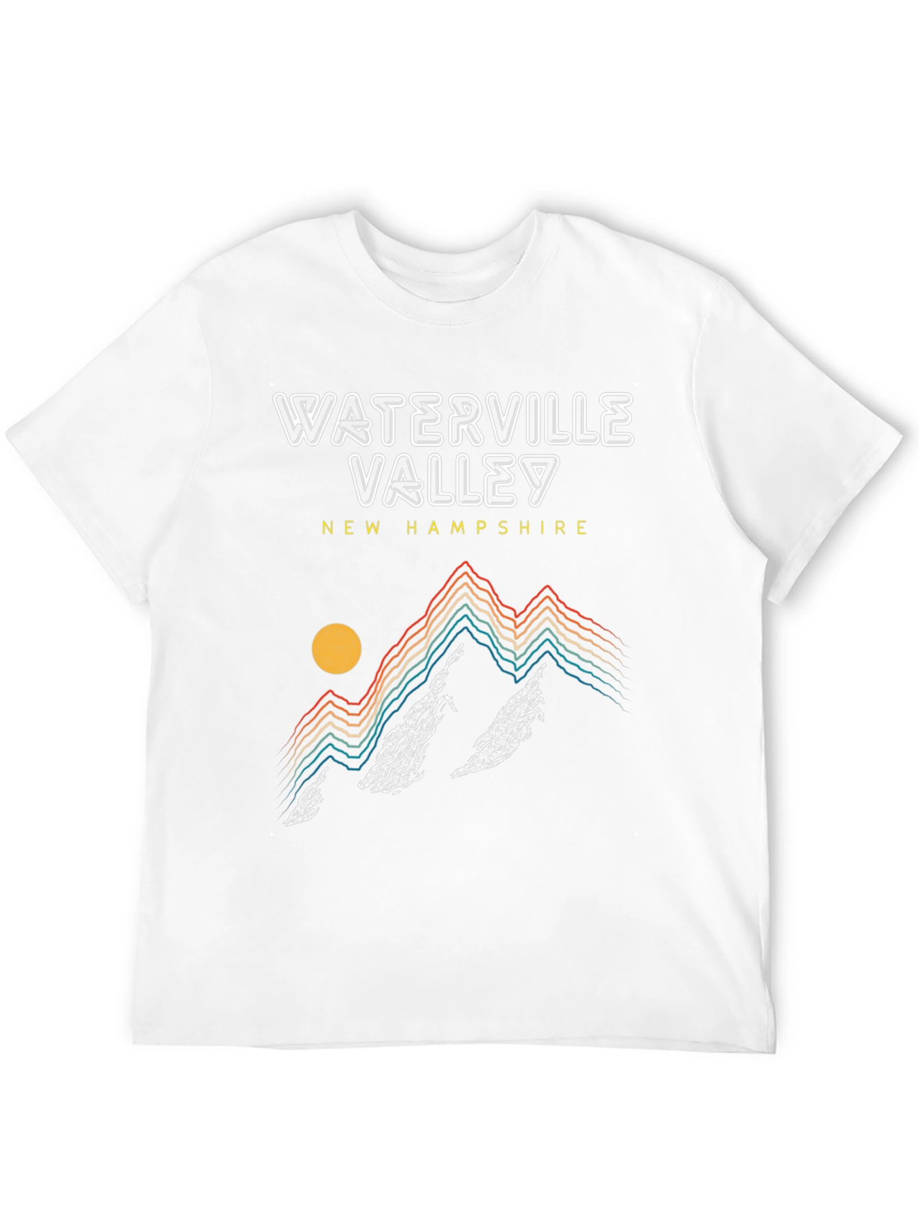 Waterville Valley New Hampshire Retro Style T-Shirt