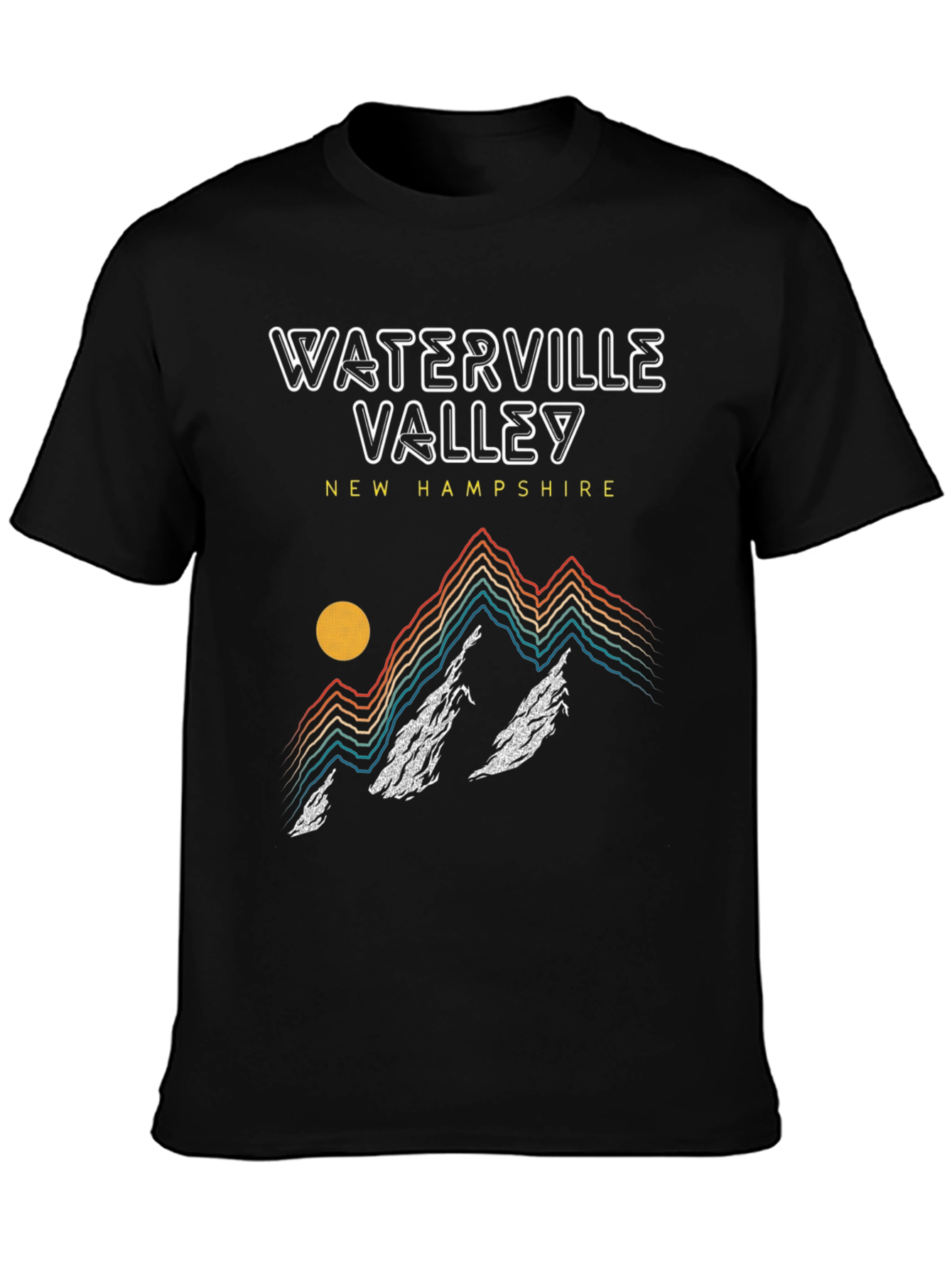 Waterville Valley New Hampshire Retro Style T-Shirt