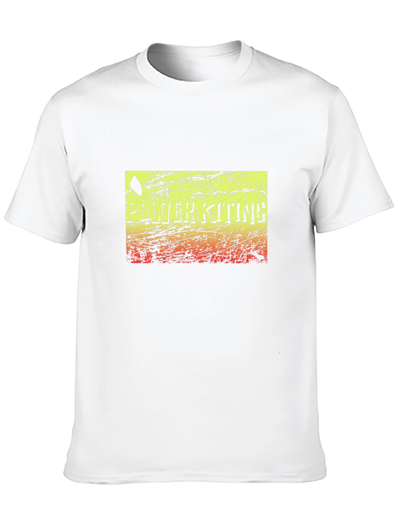 Power Kiting Graphic Tee - Distressed Design