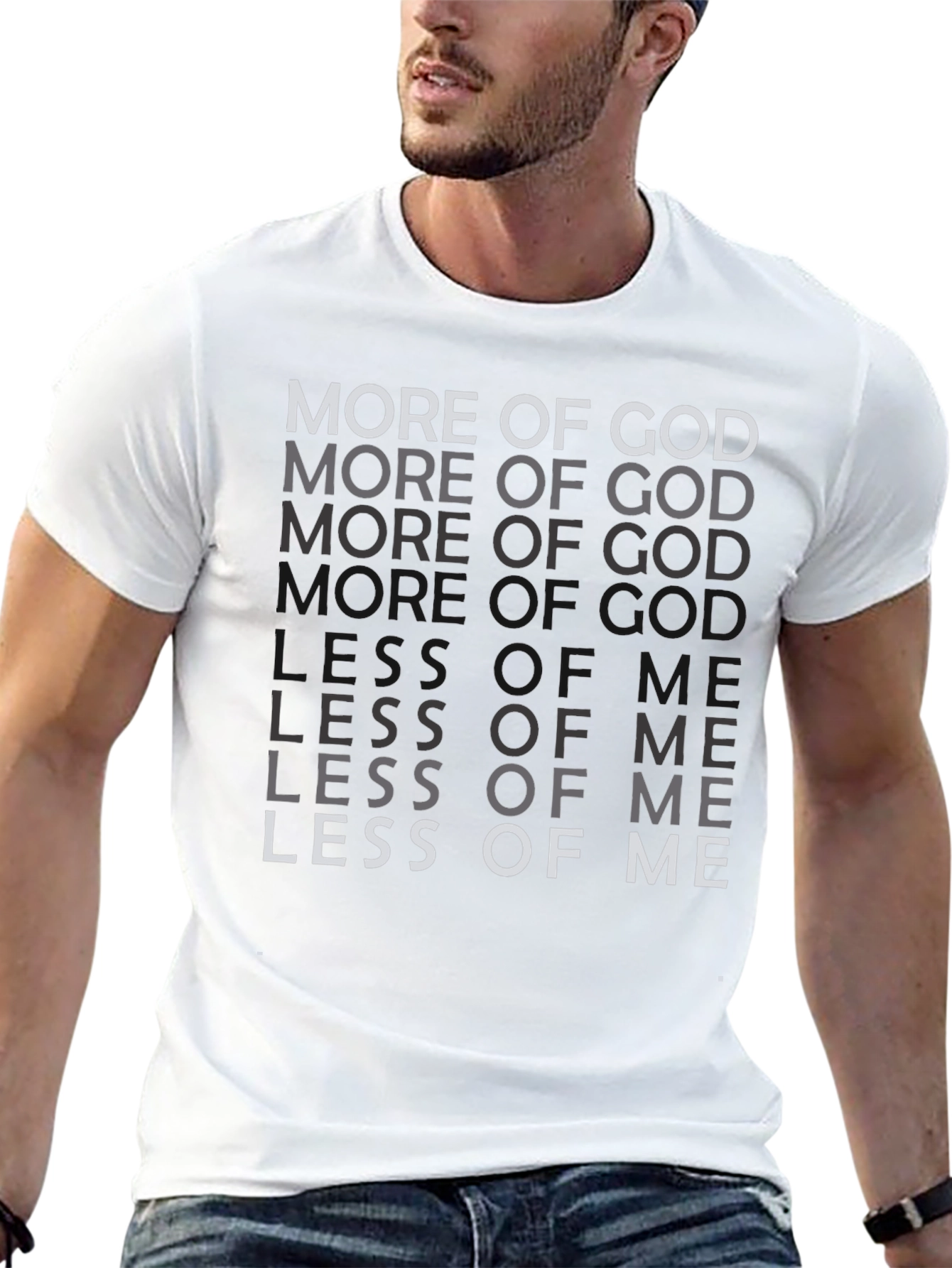 More of God Less of Me Graphic Tee