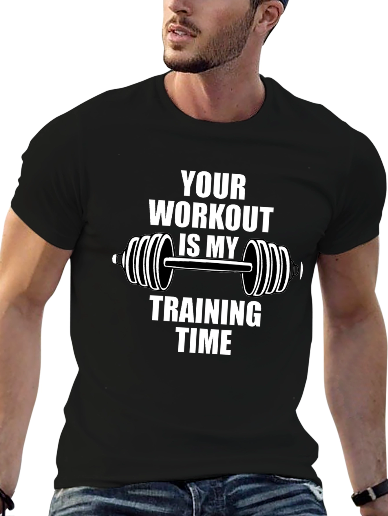 Workout Training Time Graphic Tee
