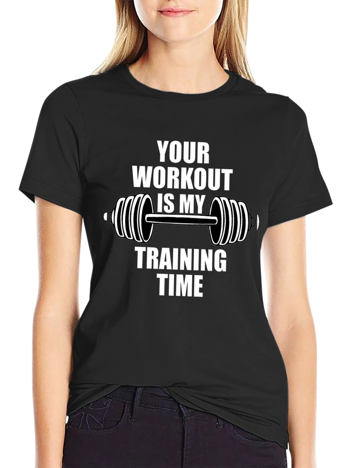 Workout Training Time Graphic Tee