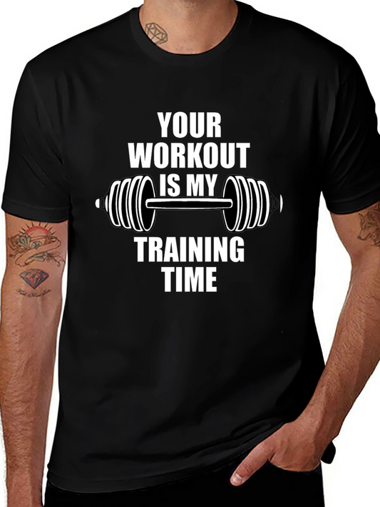 Workout Training Time Graphic Tee
