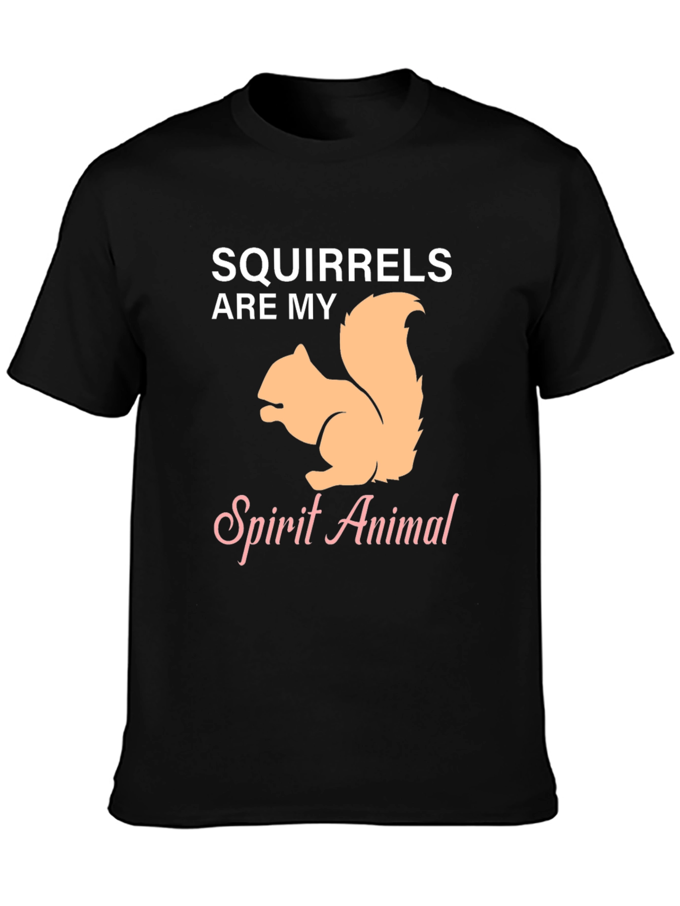 Squirrels Are My Spirit Animal Graphic T-Shirt