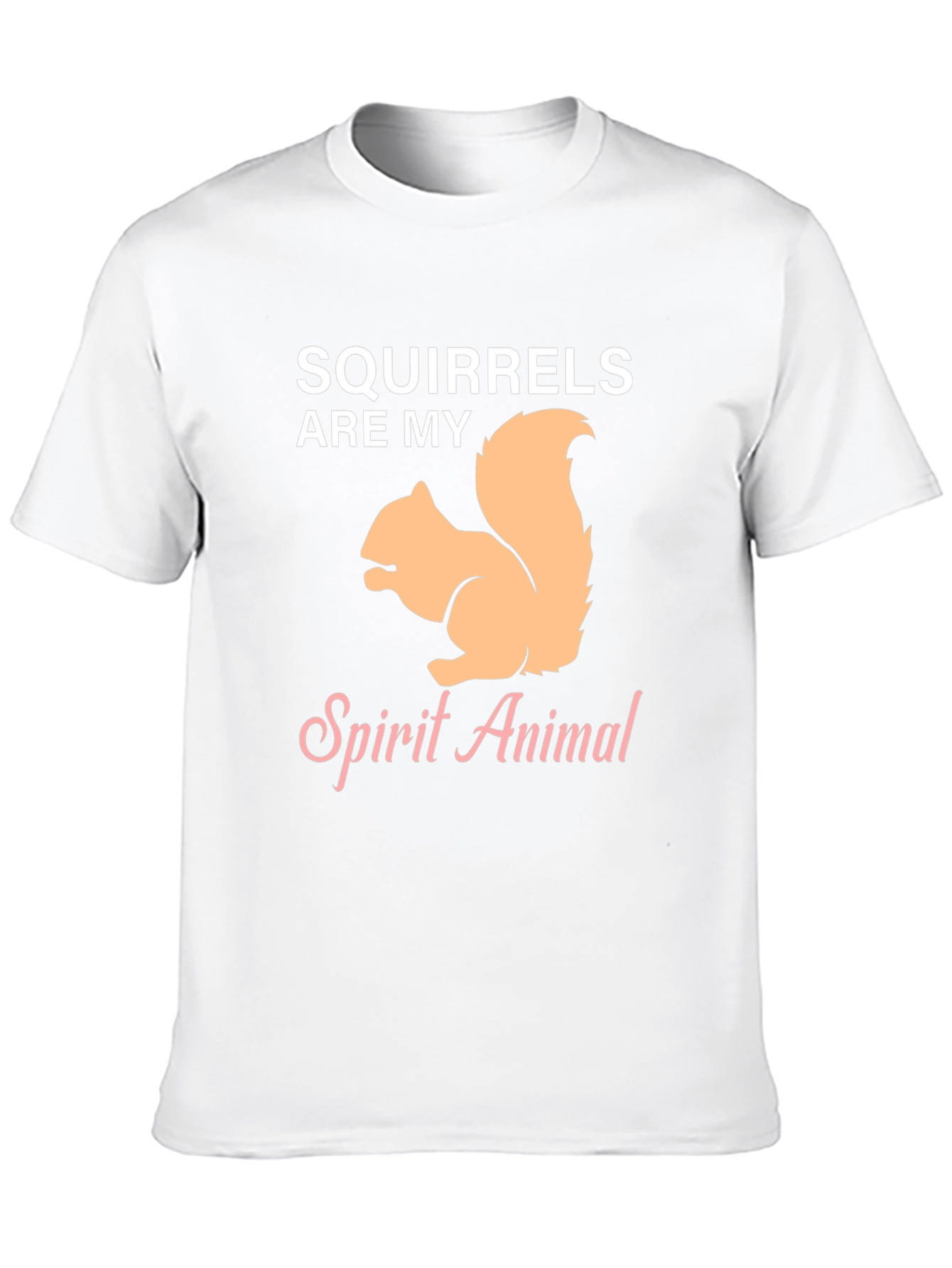 Squirrels Are My Spirit Animal Graphic T-Shirt