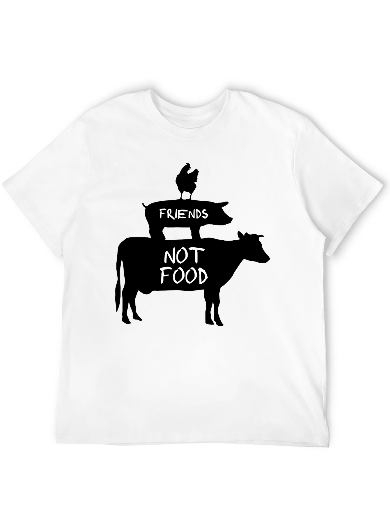 Friends Not Food Vegan T-Shirt