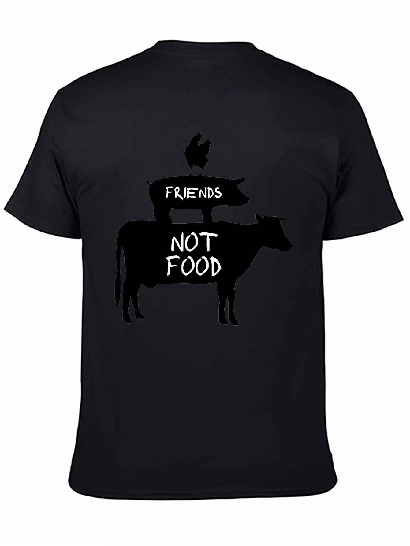 Friends Not Food Vegan T-Shirt